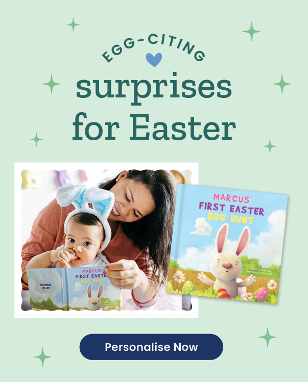 My First Easter Egg Hunt Personalised Board Book