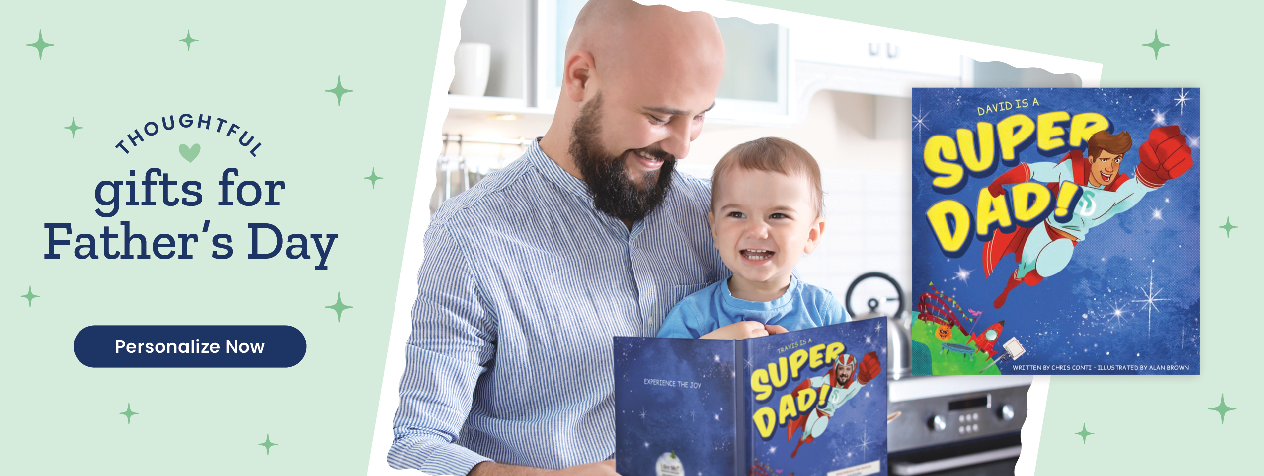 Super Dad Personalized Book