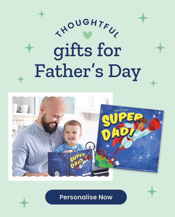 Super Dad Personalized Book
