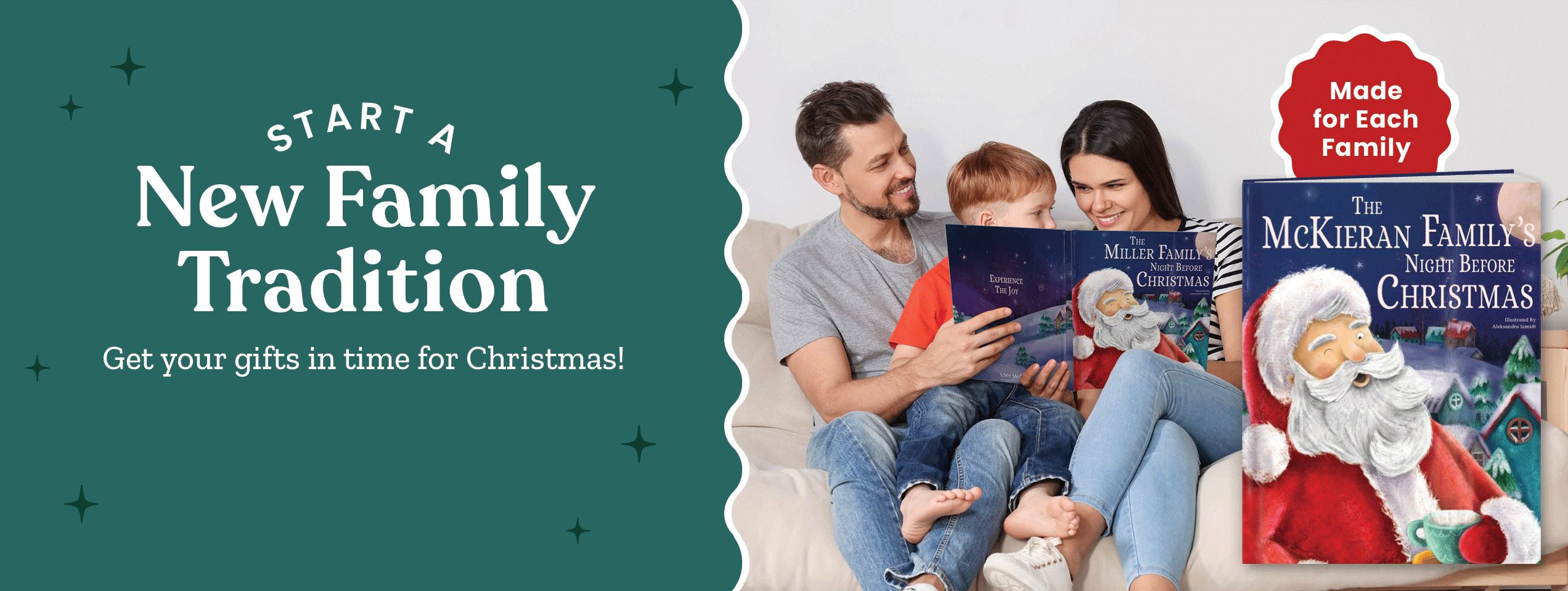 Our Family’s Night Before Christmas Personalised Book