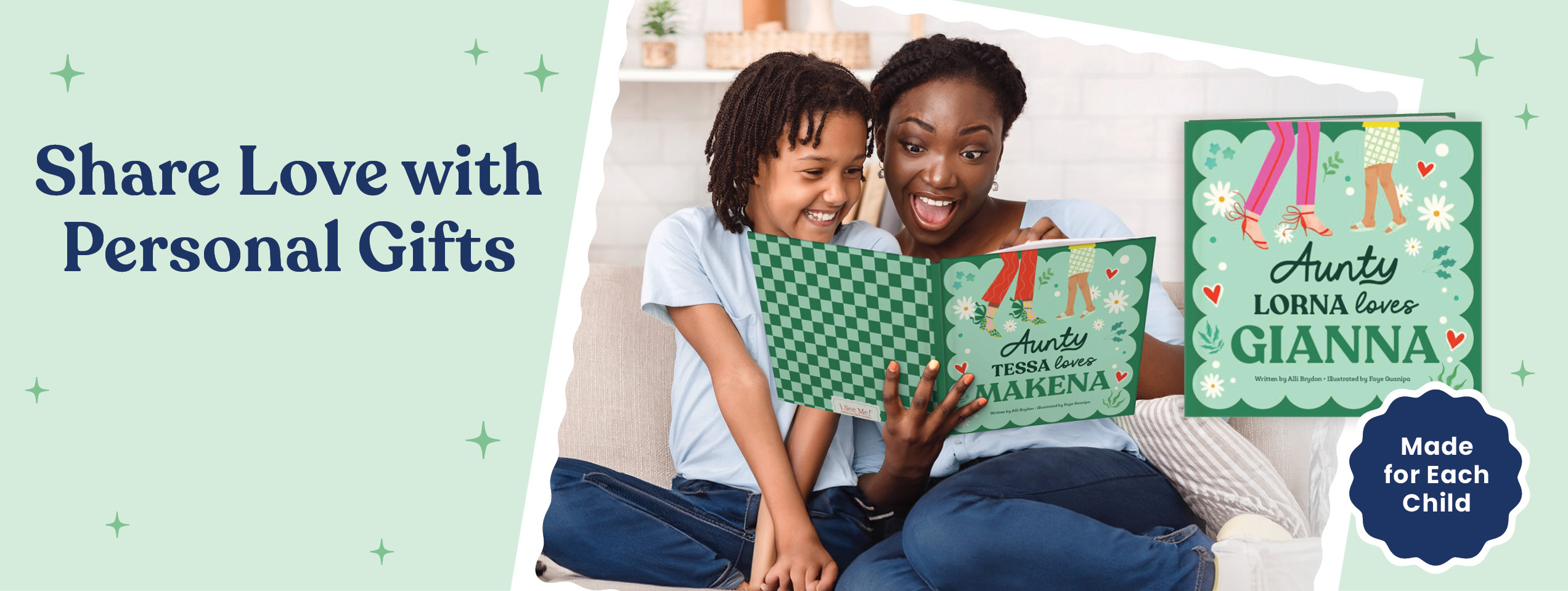 Aunty and Me Personalised Book