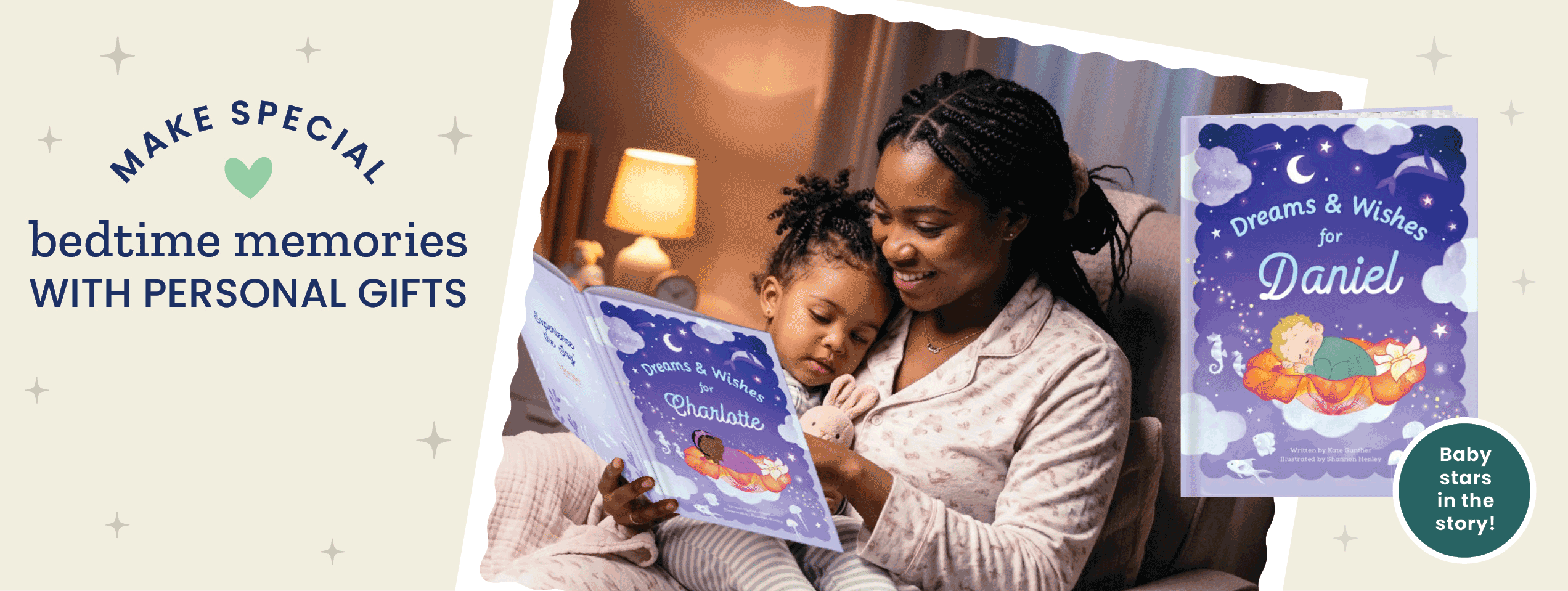 Dreams and Wishes for Baby Personalized Book