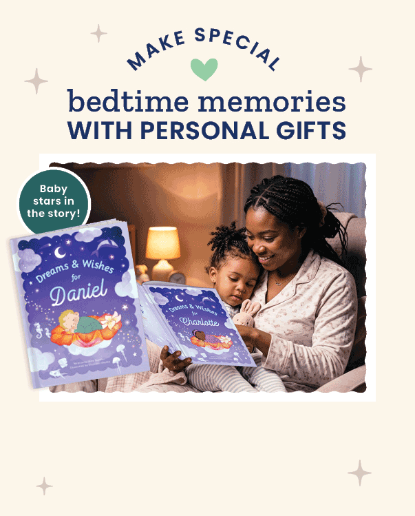 Dreams and Wishes for Baby Personalized Book