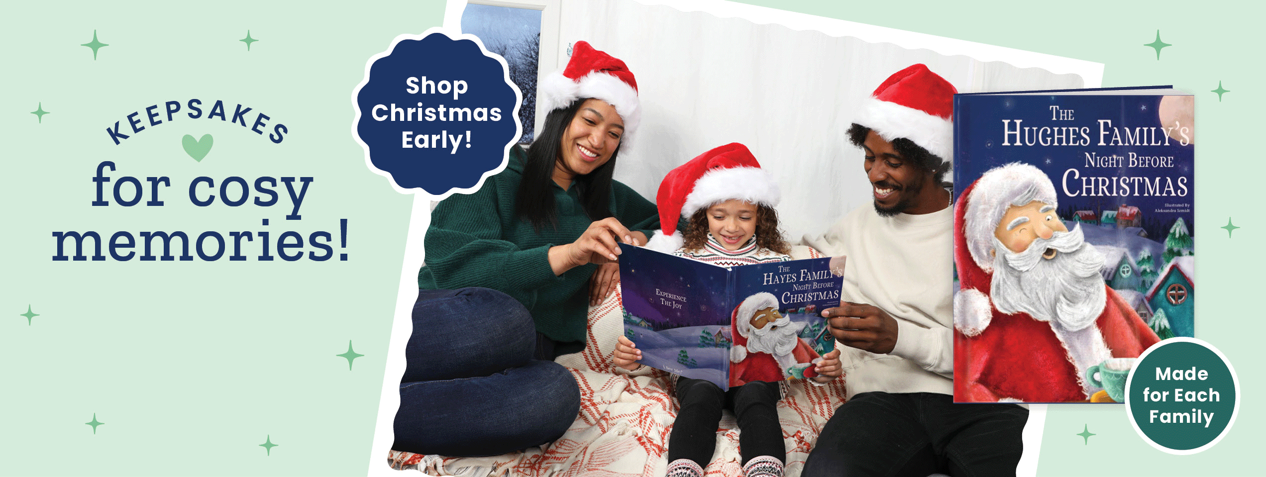 Our Family’s Night Before Christmas Personalised Book