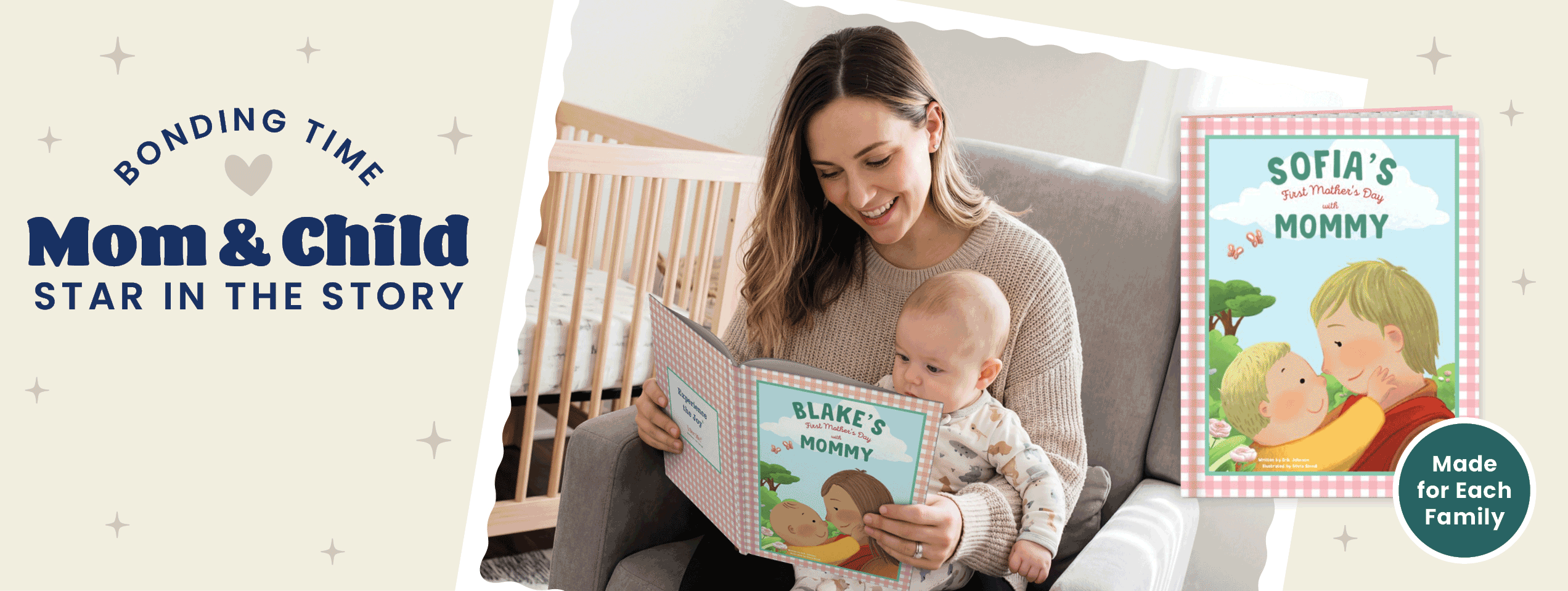 Baby's First Mother's Day with Mommy Personalized Book