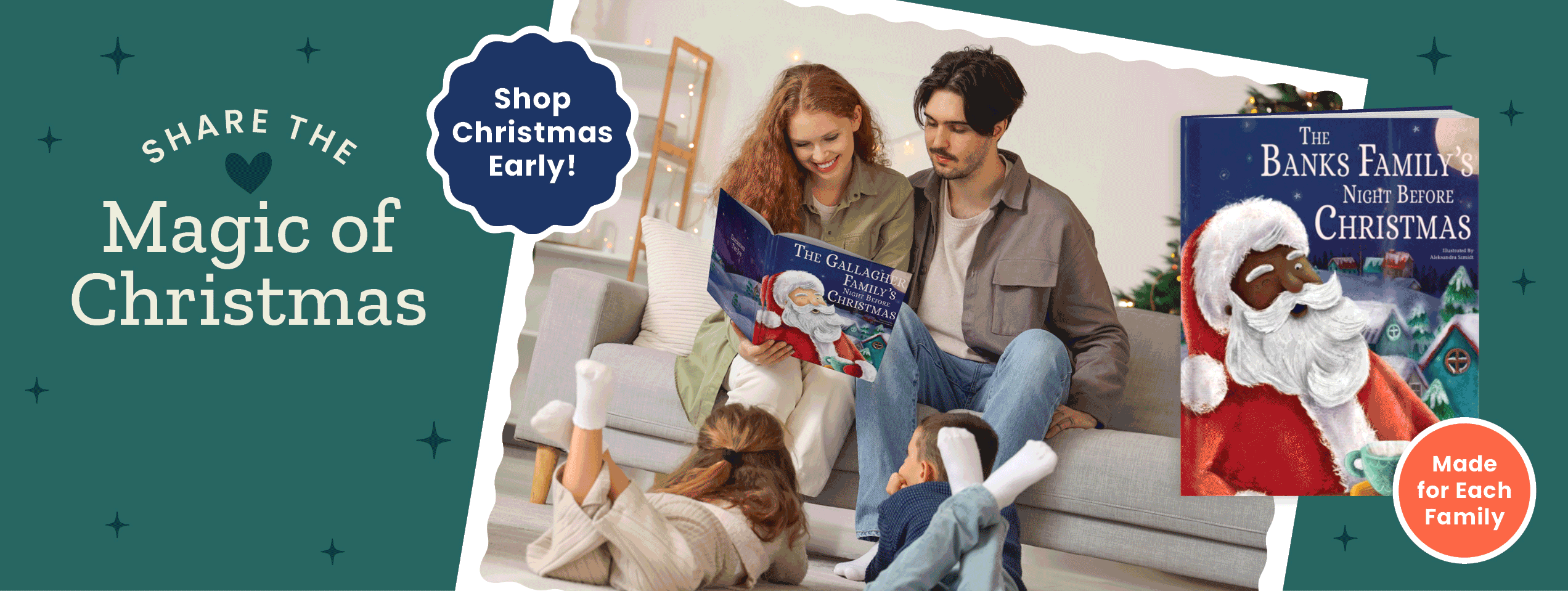 Our Family’s Night Before Christmas Personalized Book