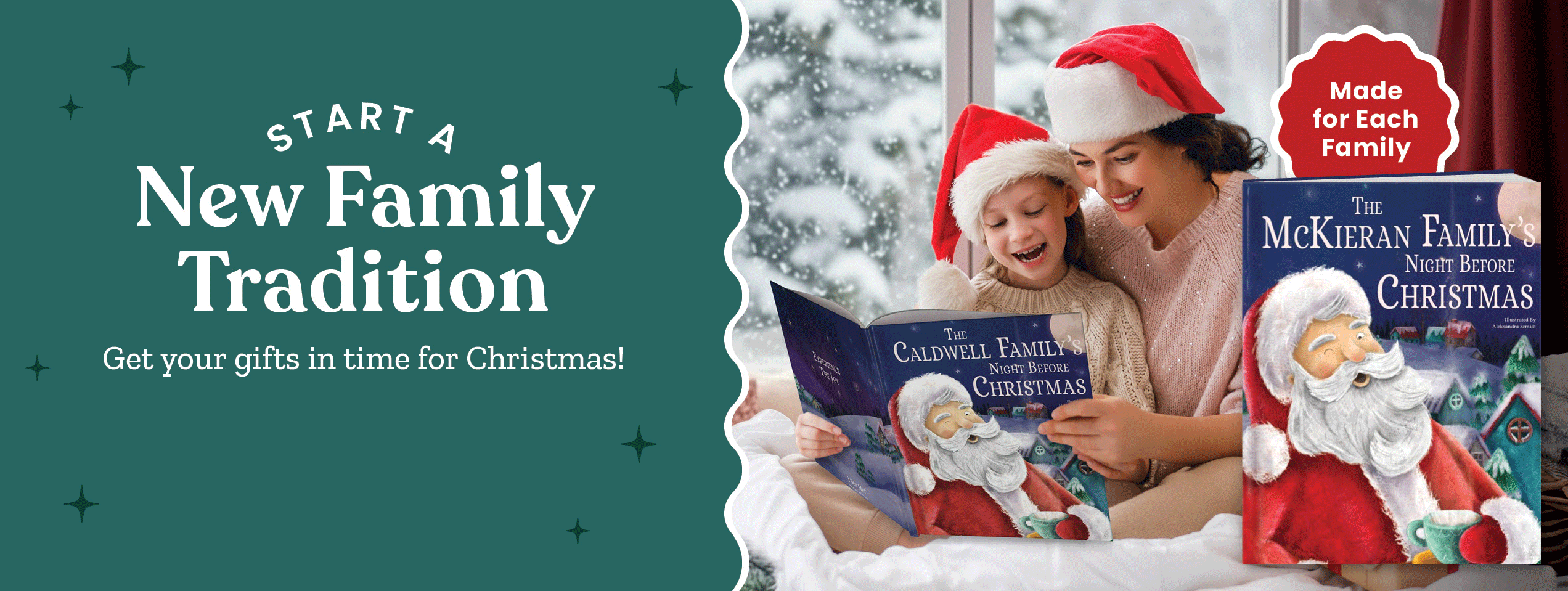 Our Family’s Night Before Christmas Personalised Book