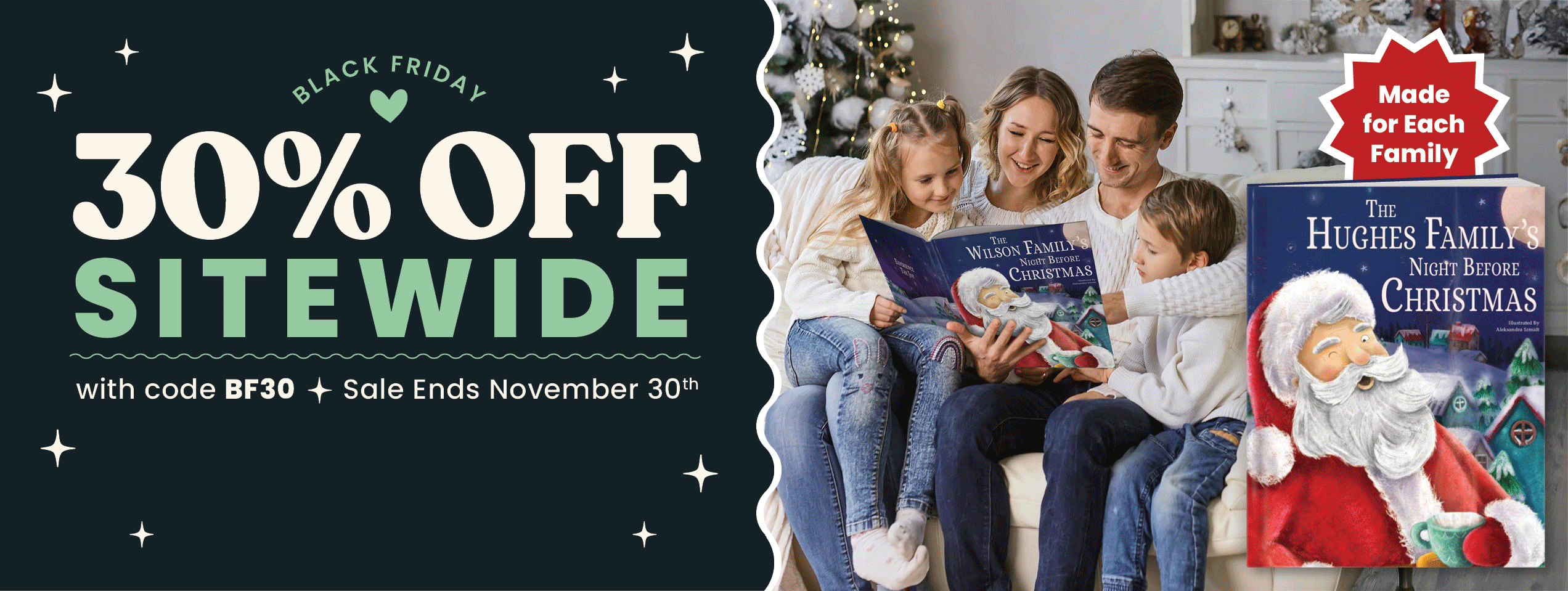 Our Family’s Night Before Christmas Personalised Book