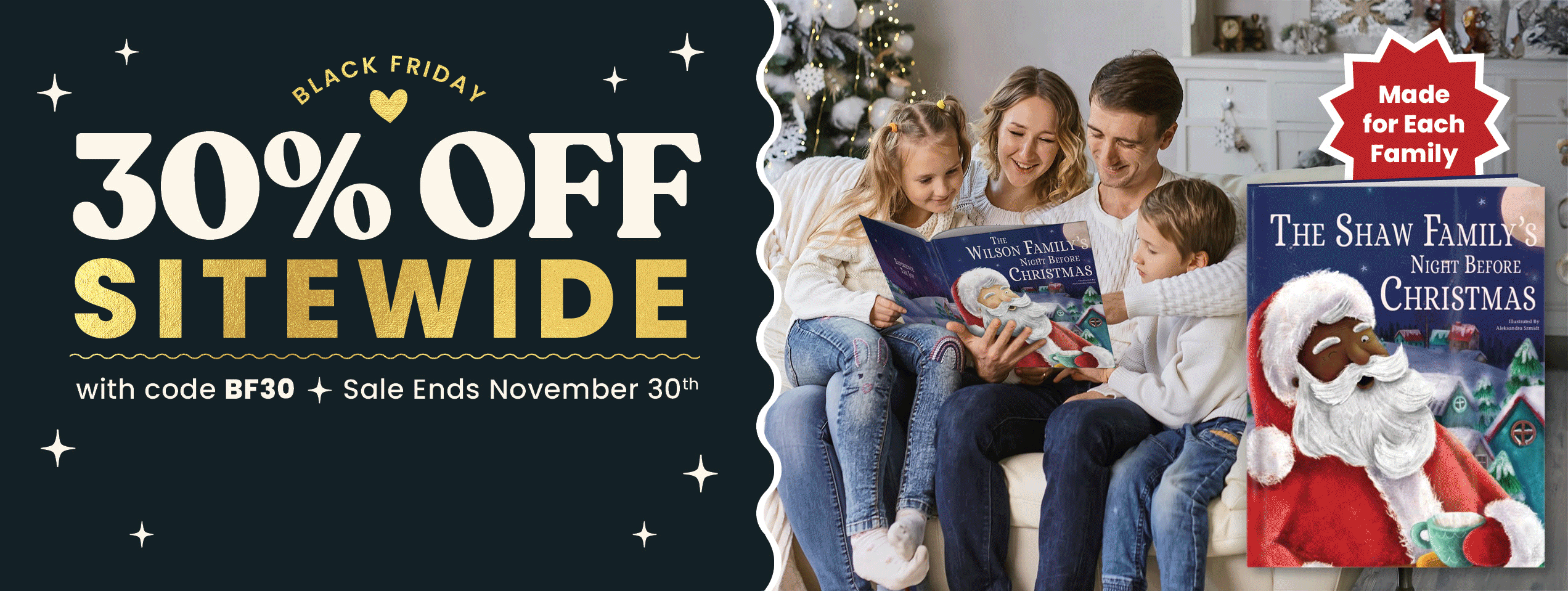 Our Family’s Night Before Christmas Personalized Book 