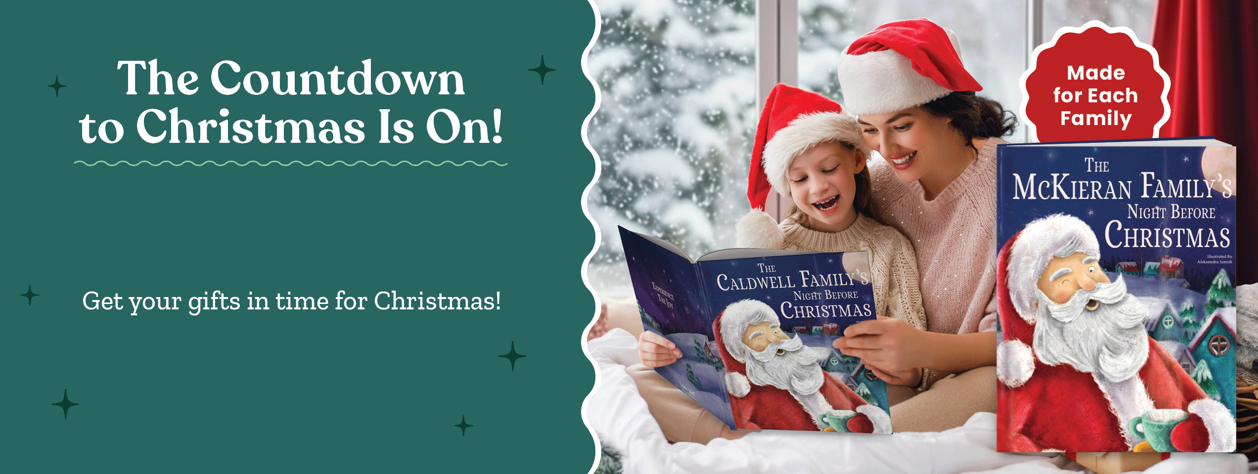Our Family’s Night Before Christmas Personalized Book 