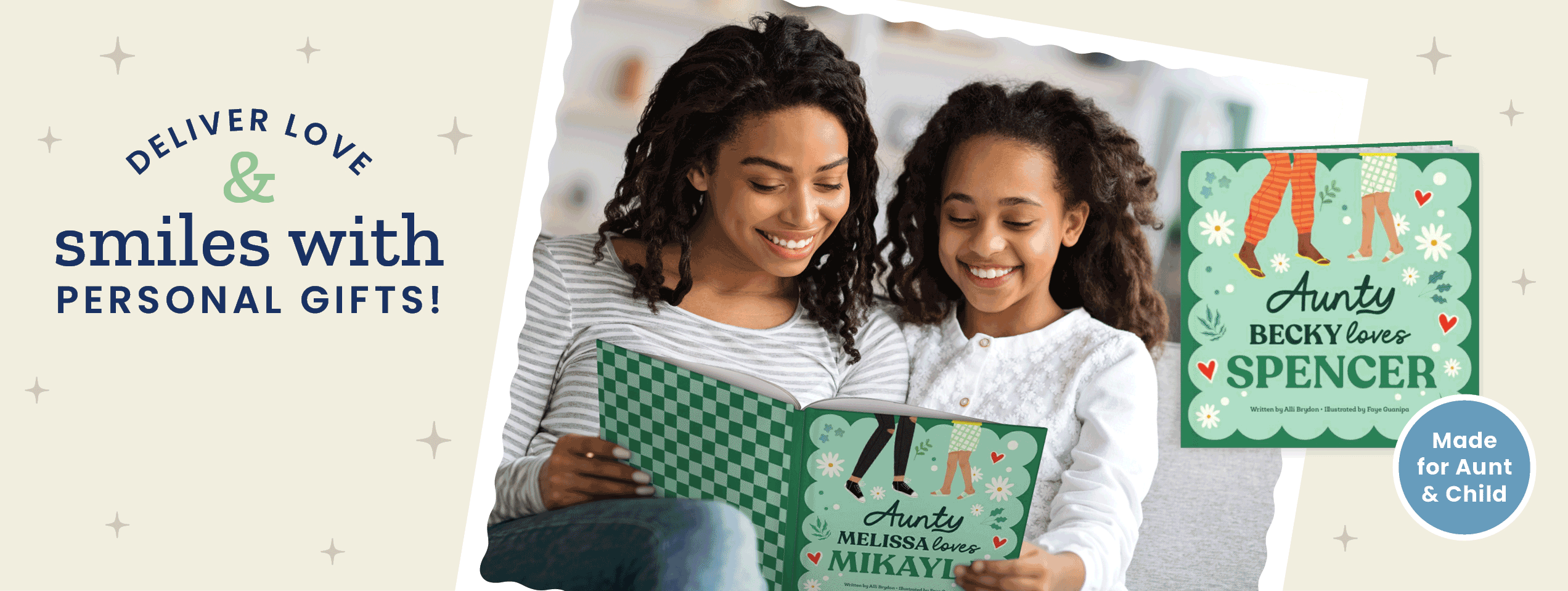 Aunty and Me Personalised Book