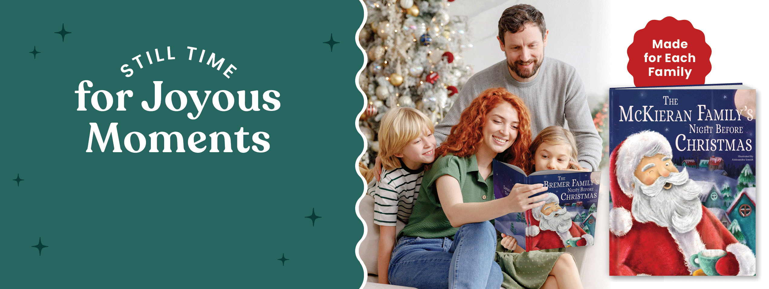 Our Family’s Night Before Christmas Personalised Book