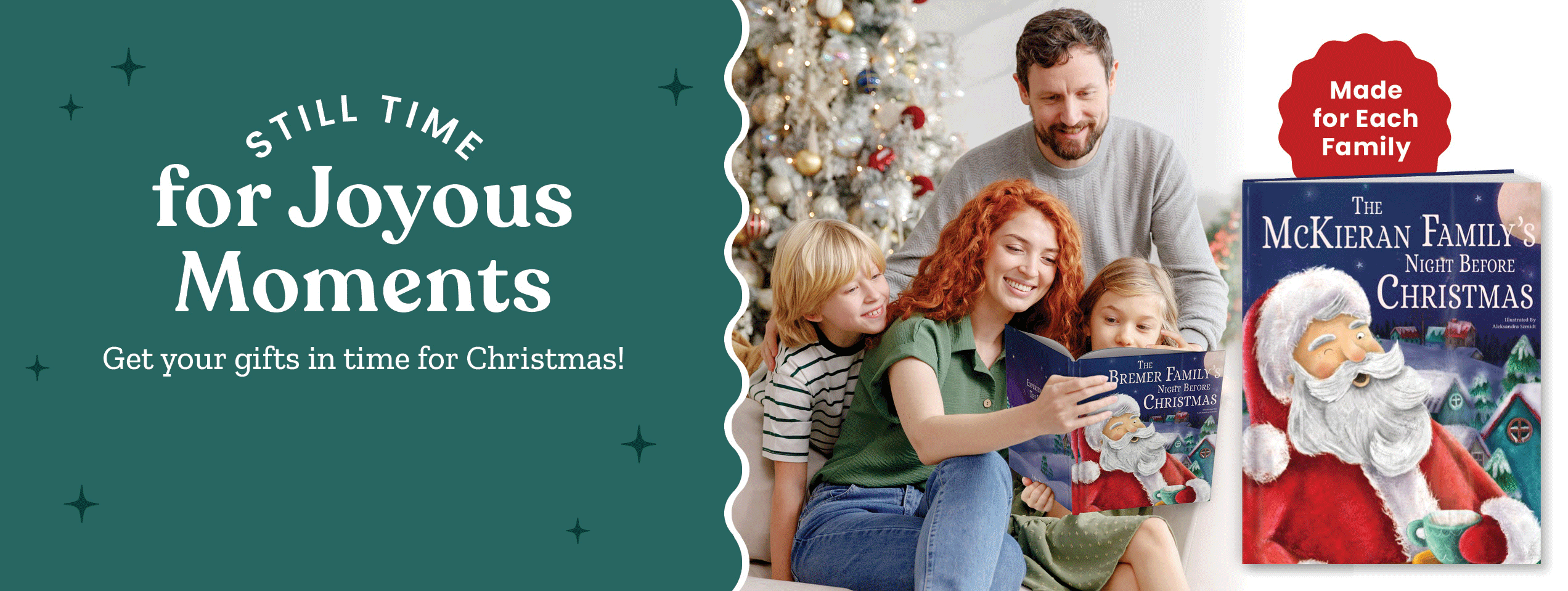 Our Family’s Night Before Christmas Personalised Book