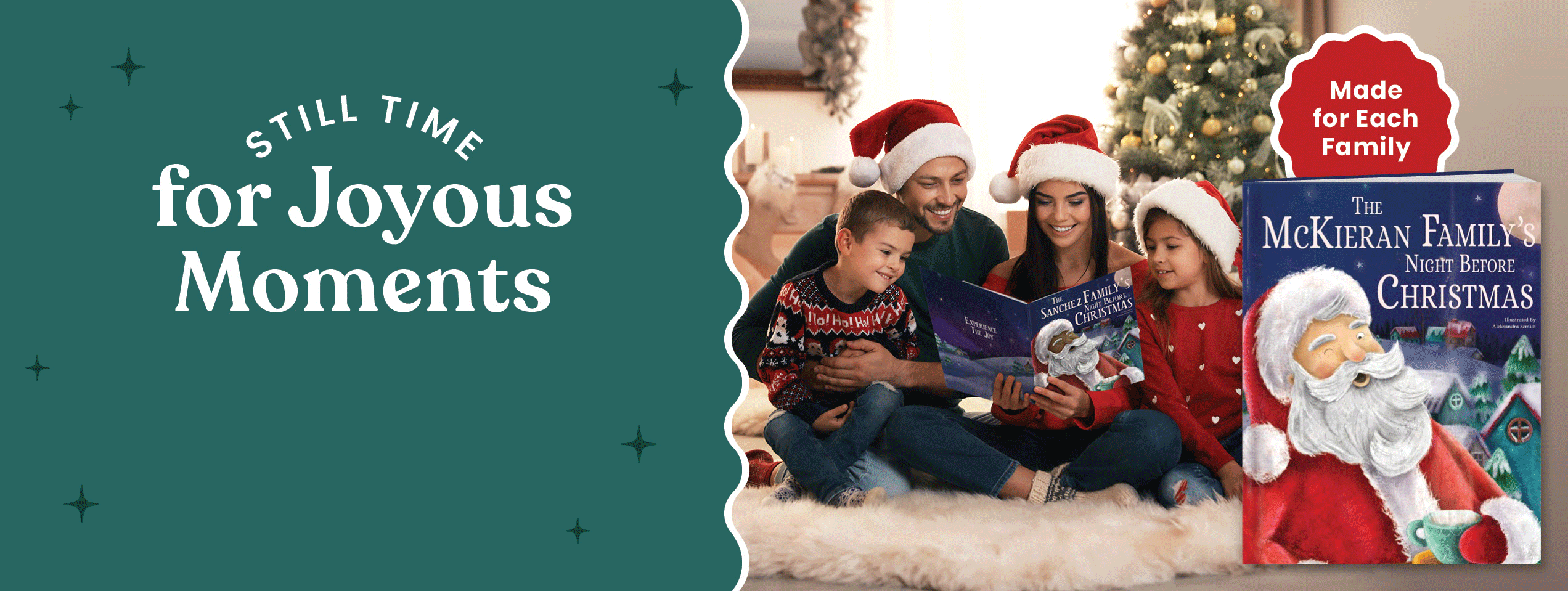 Our Family’s Night Before Christmas Personalised Book