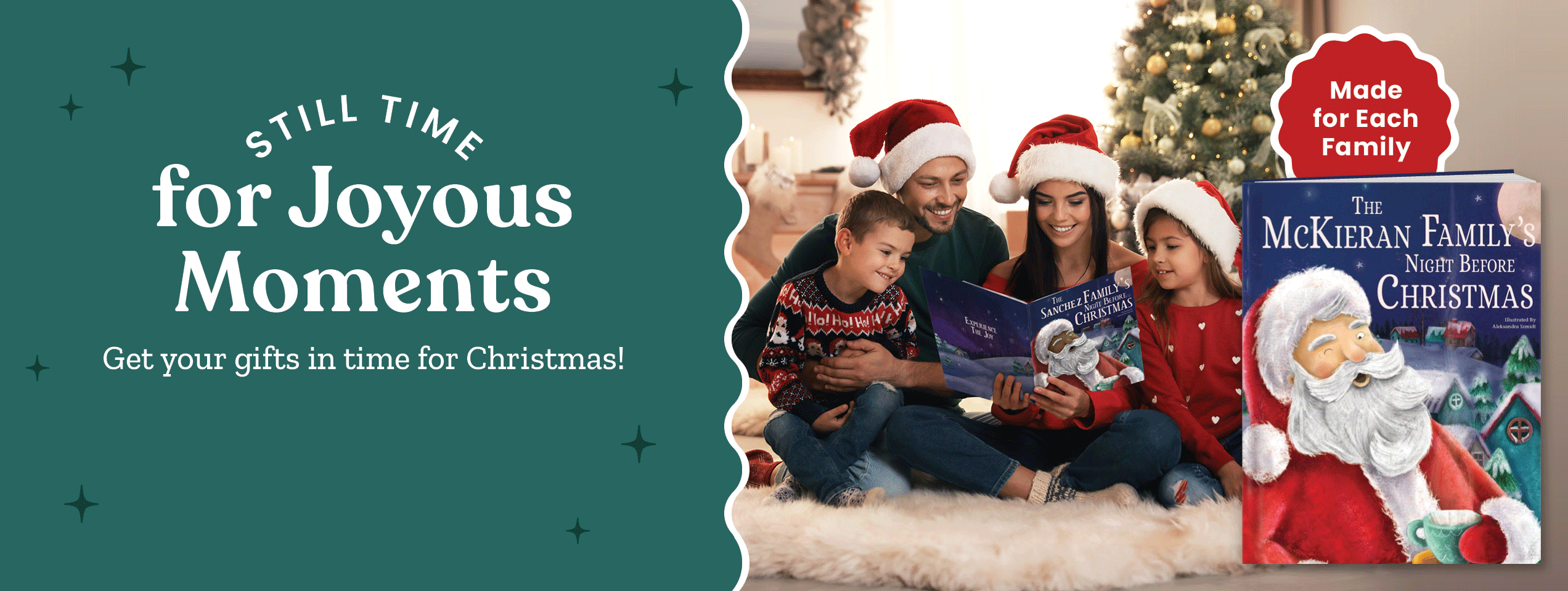 Our Family’s Night Before Christmas Personalised Book