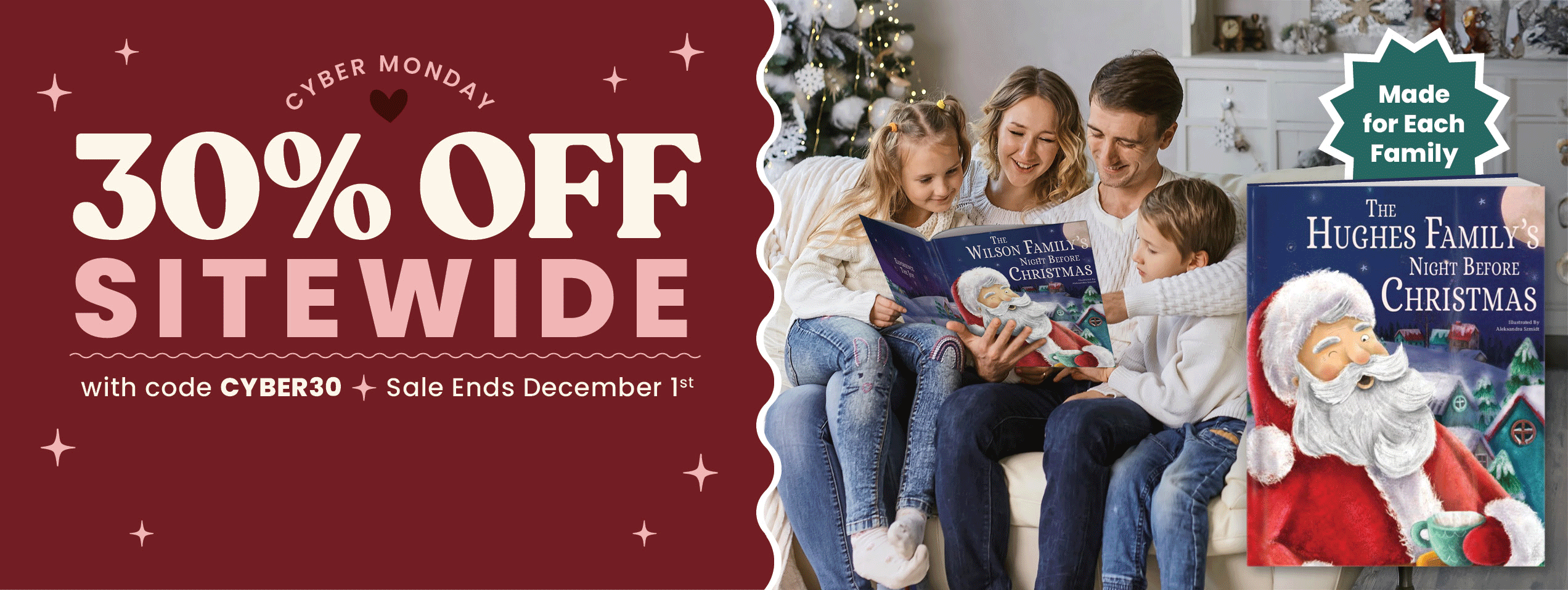 Our Family’s Night Before Christmas Personalised Book