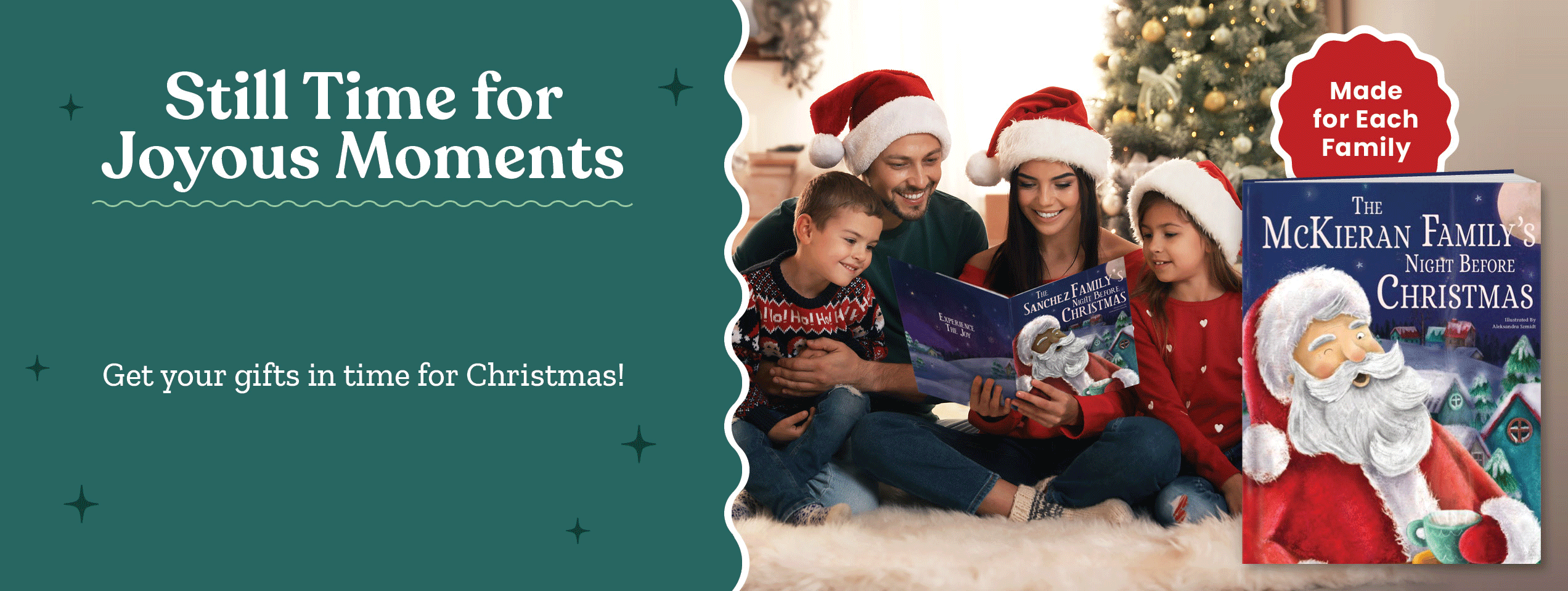 Our Family’s Night Before Christmas Personalized Book 
