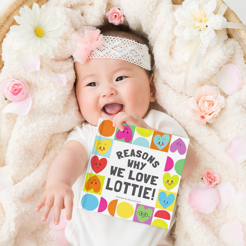 Reasons Why I Love You Personalized Board Book