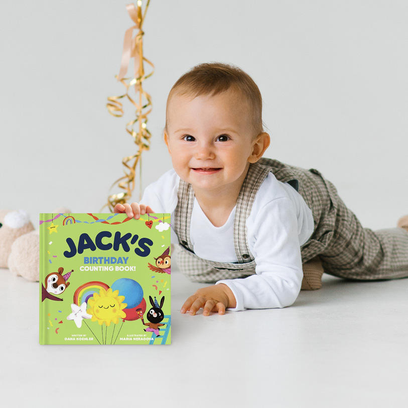 My Birthday Counting Personalized Board Book
