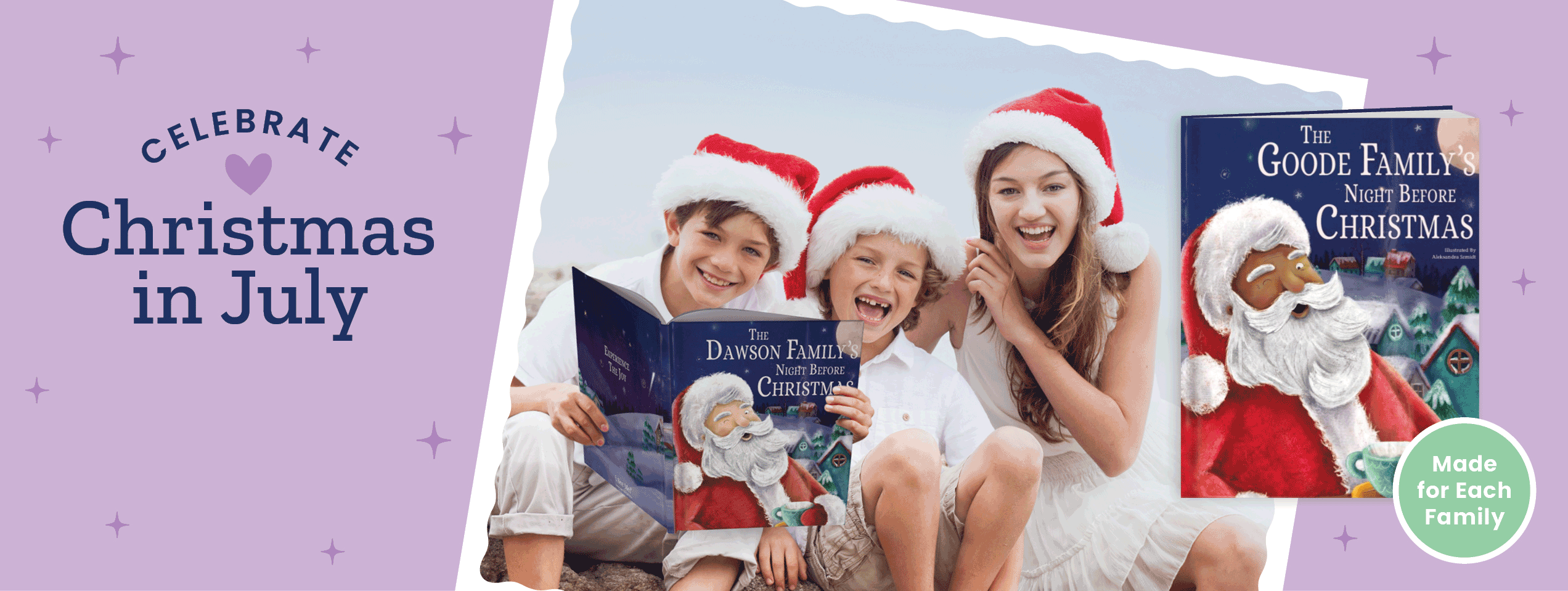Our Famliy's Night Before Christmas Personalised Book