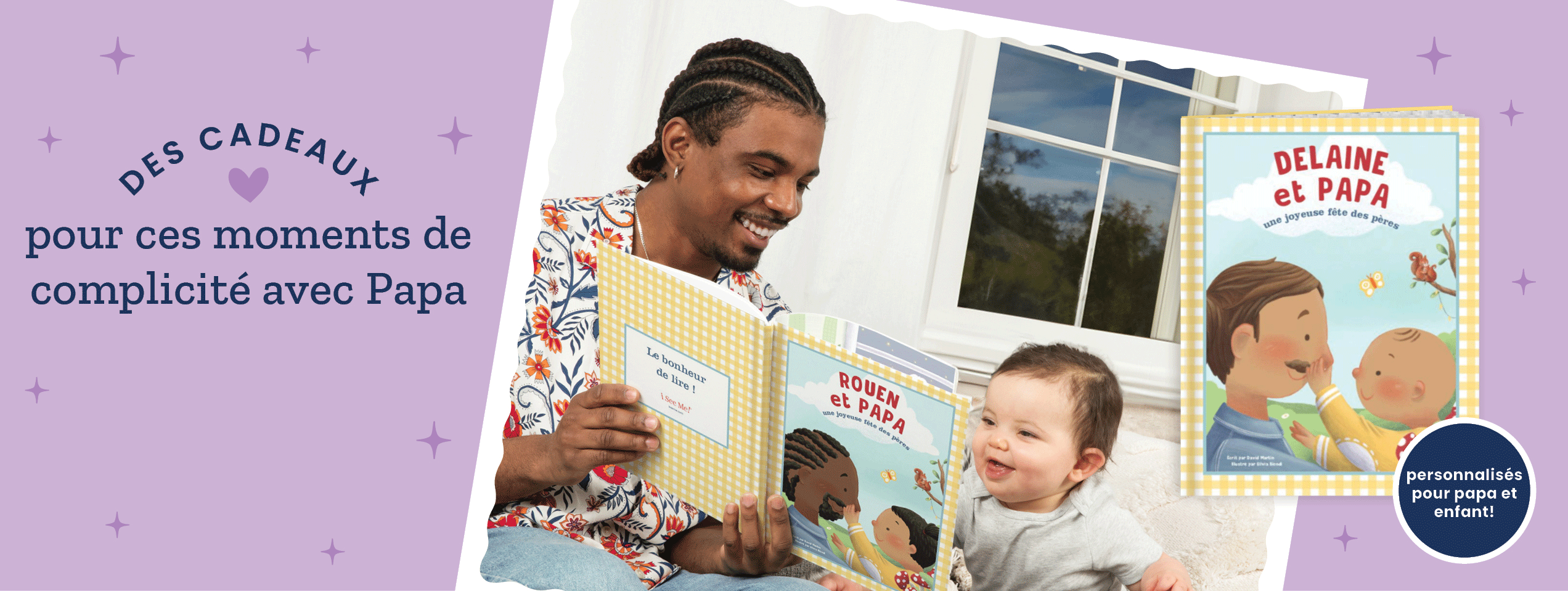Papa & Moi, nos instants magiques Livre Personnalisé