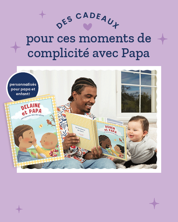 Papa & Moi, nos instants magiques Livre Personnalisé