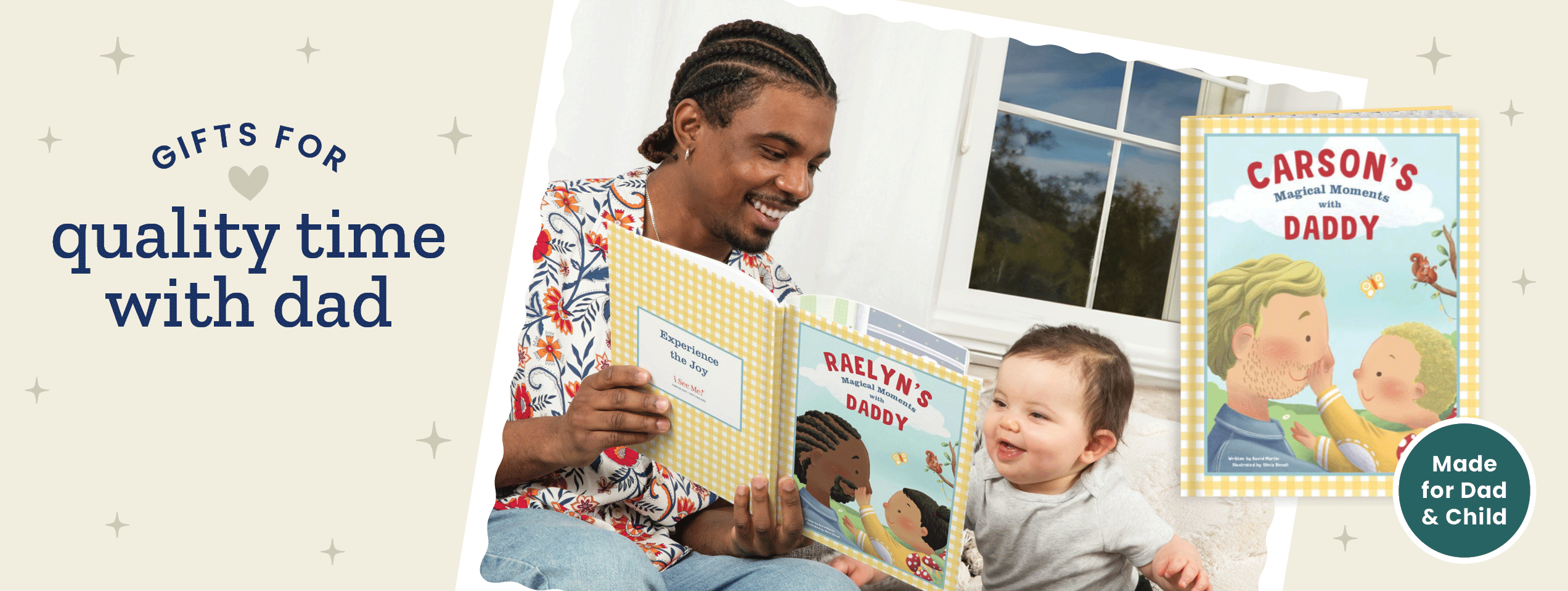 My First Father's Day with Daddy Personalised Book