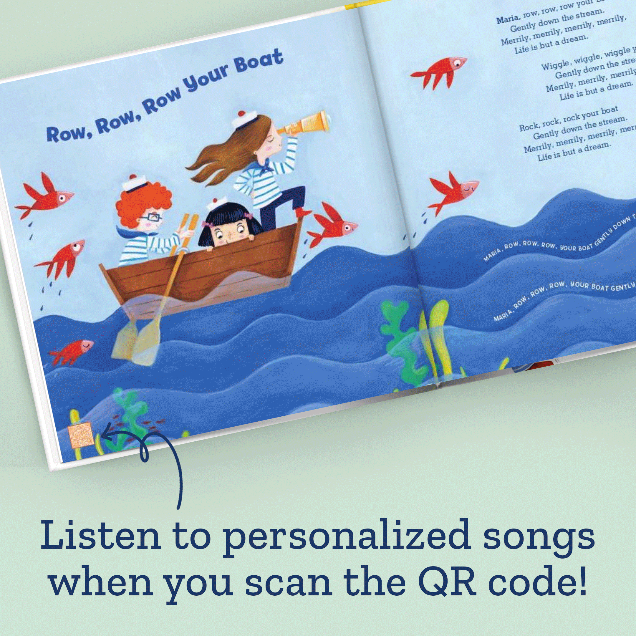 My Sing-Along Personalized Book and Music