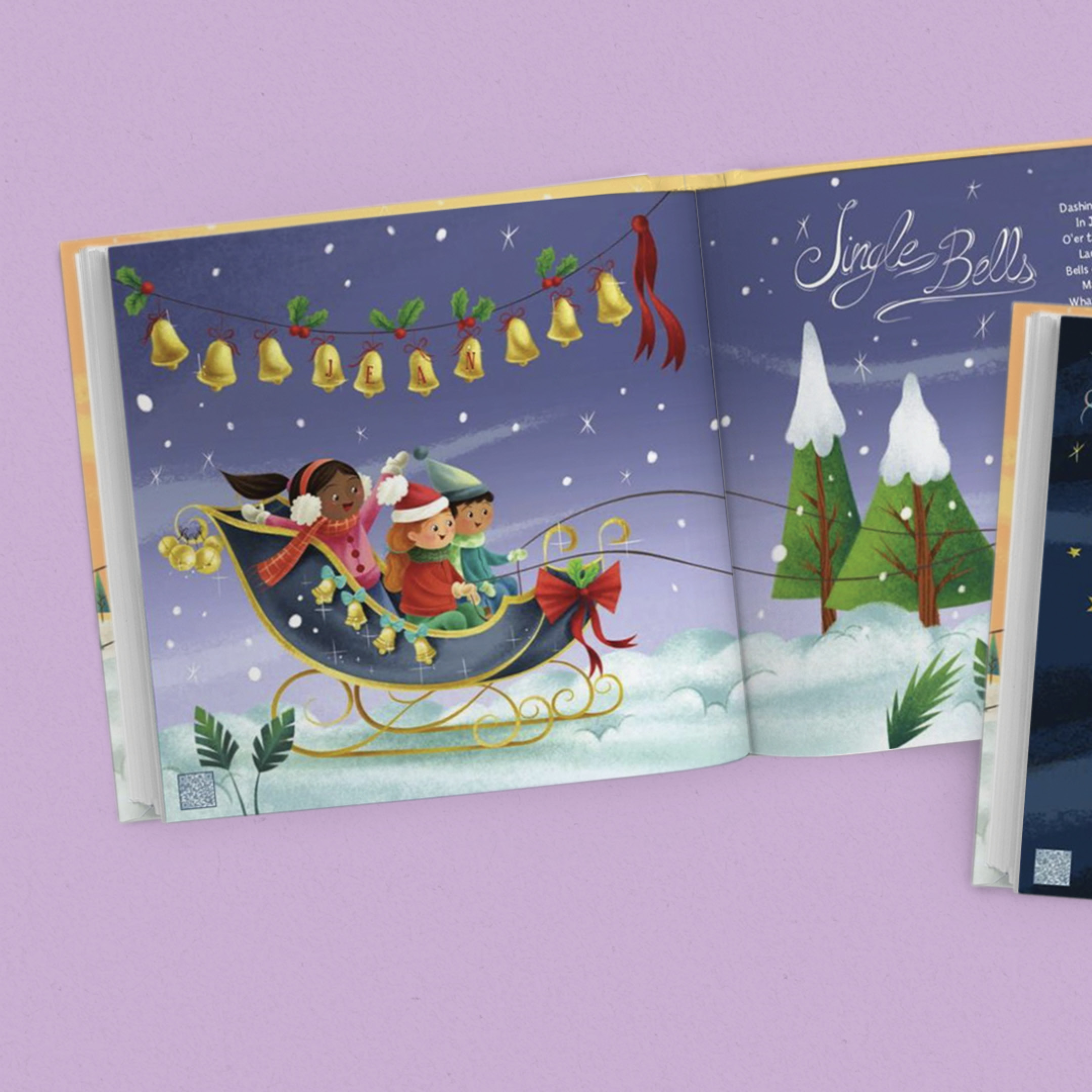 My Christmas Sing-Along Personalized Book and Songs
