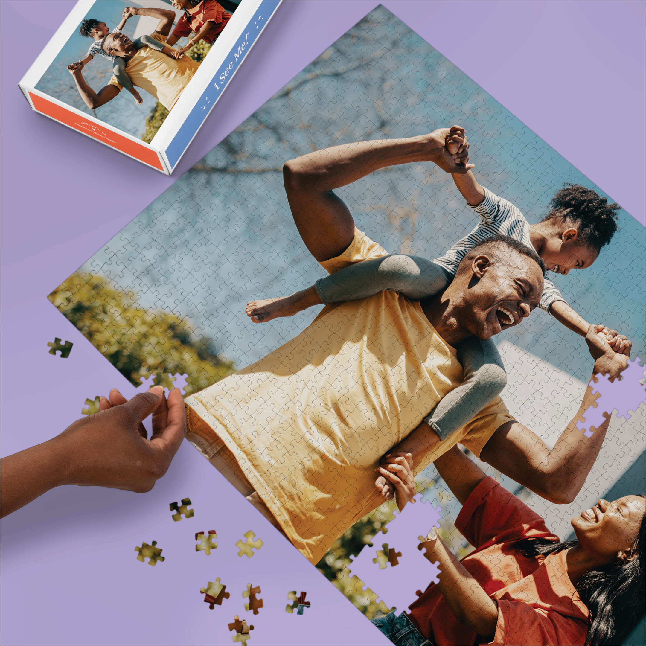 Premium Personalized Photo Puzzle, Landscape / Horizontal – 1,000 Pieces