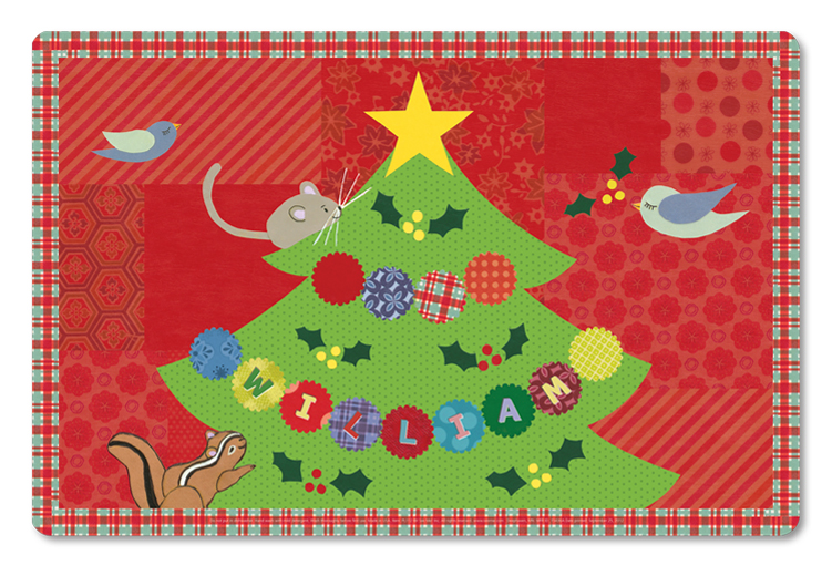 A Christmas Tree For Me Personalized Placemat