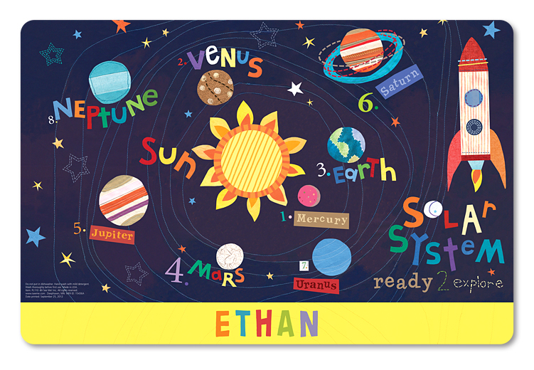 The Outerspace Personalized Placemat
