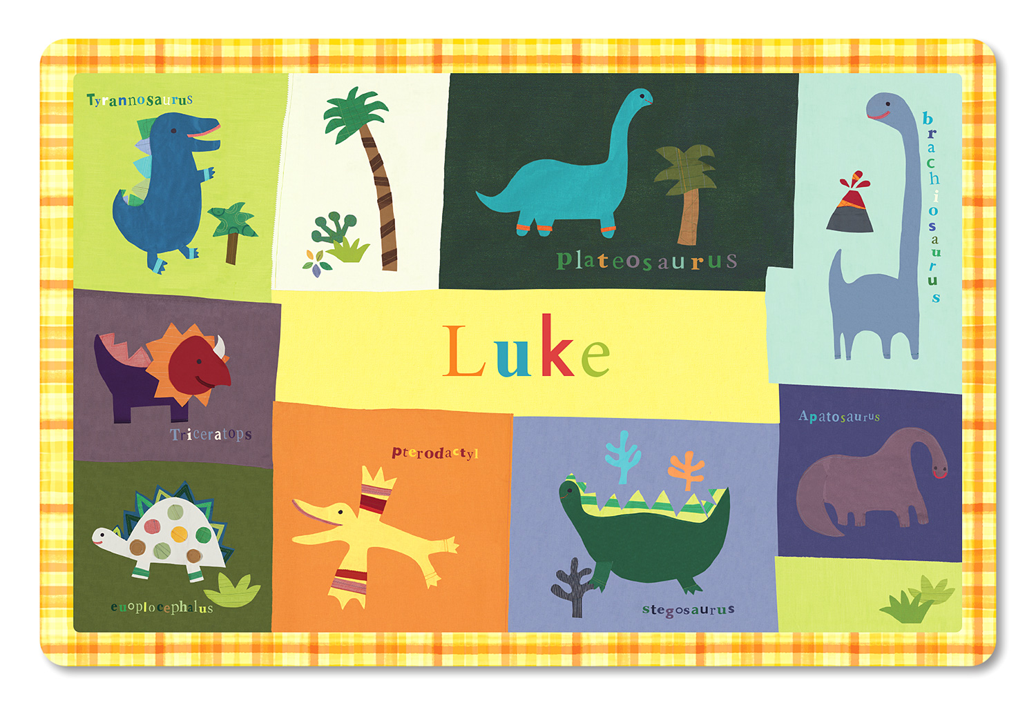 Dino-Mite Personalized Placemat