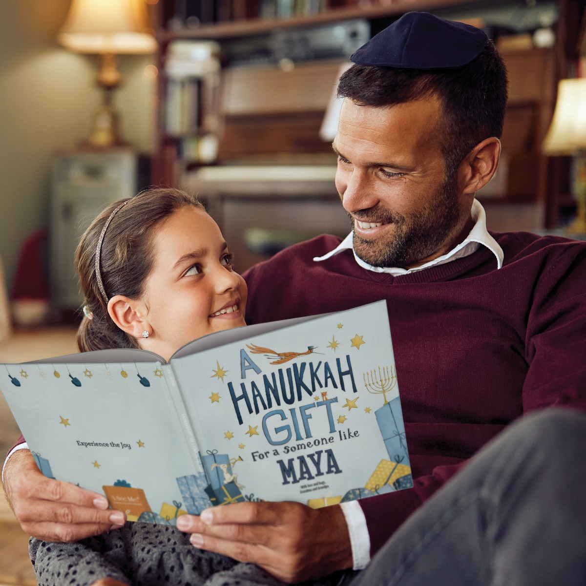 A Hanukkah Gift for a Someone Like You Personalized Book