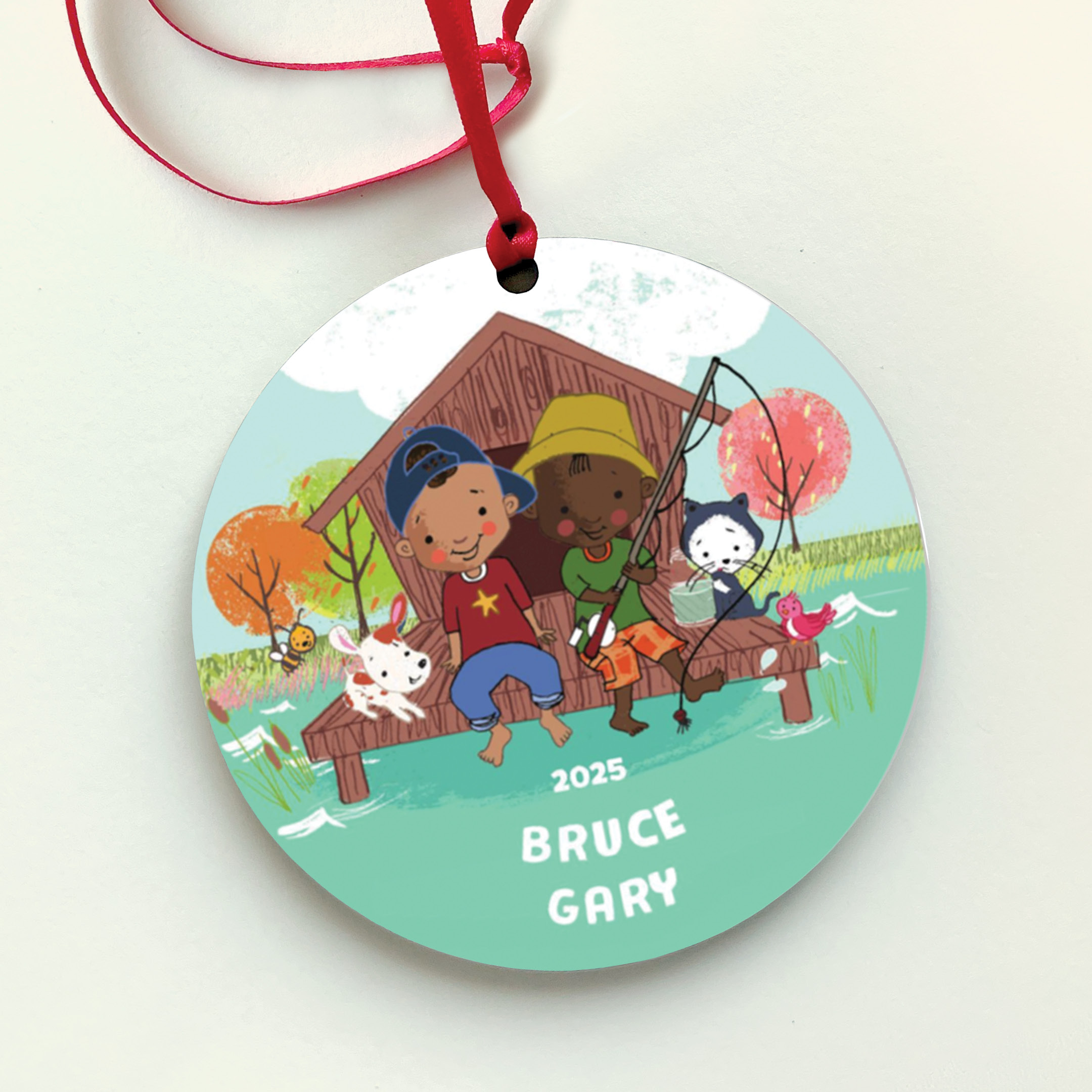 We Go Together Like... Personalized Ornament