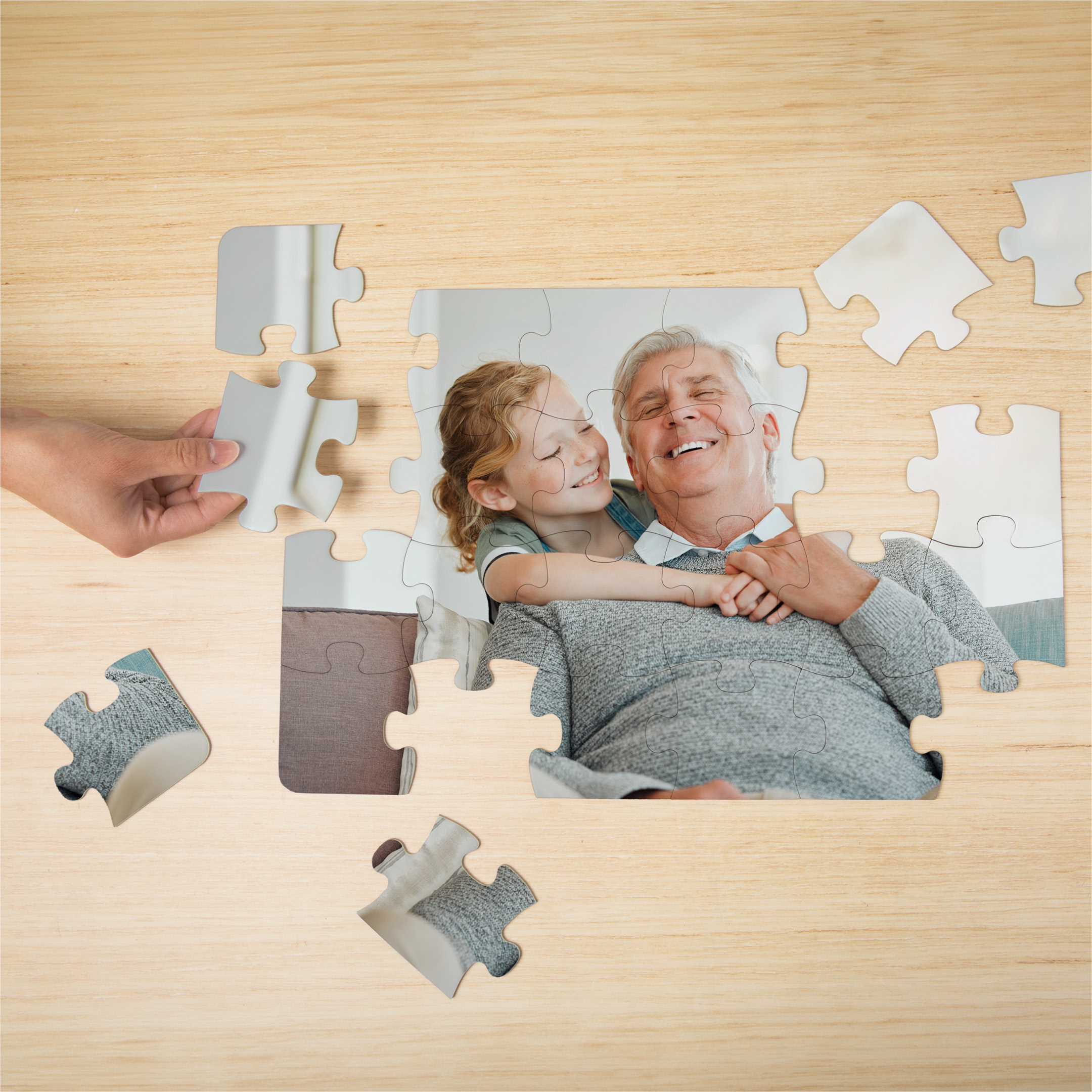 Premium Personalized Photo Puzzle, Landscape / Horizontal - 24