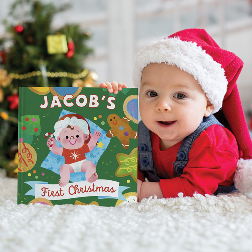 My First Year Photo Frame Baby's First Christmas Picture Frame
