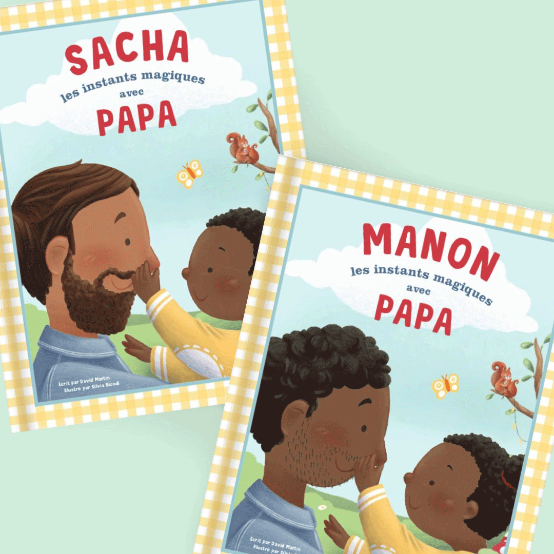 Papa & Moi, nos instants magiques Livre Personnalisé