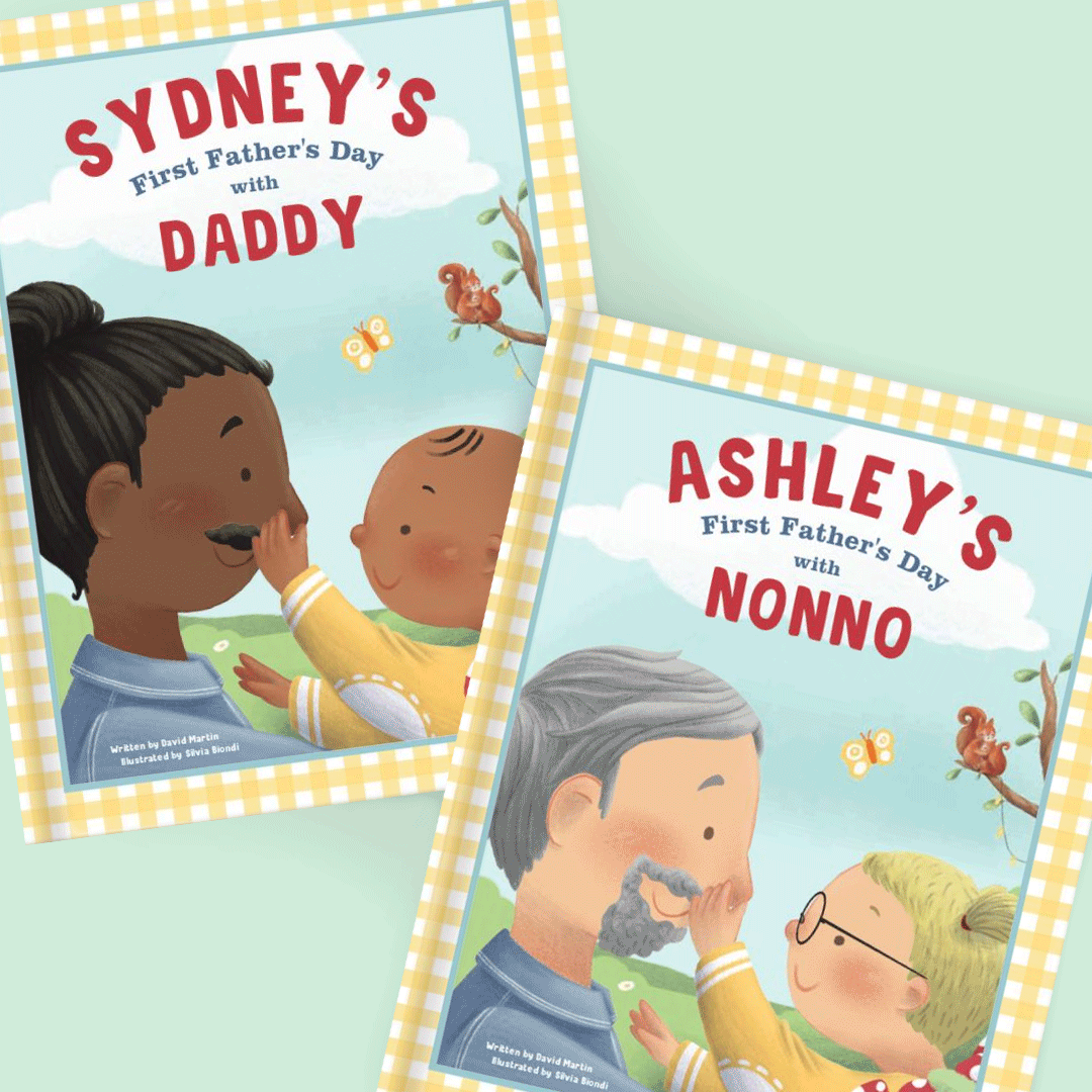 First Father’s Day Personalized Book