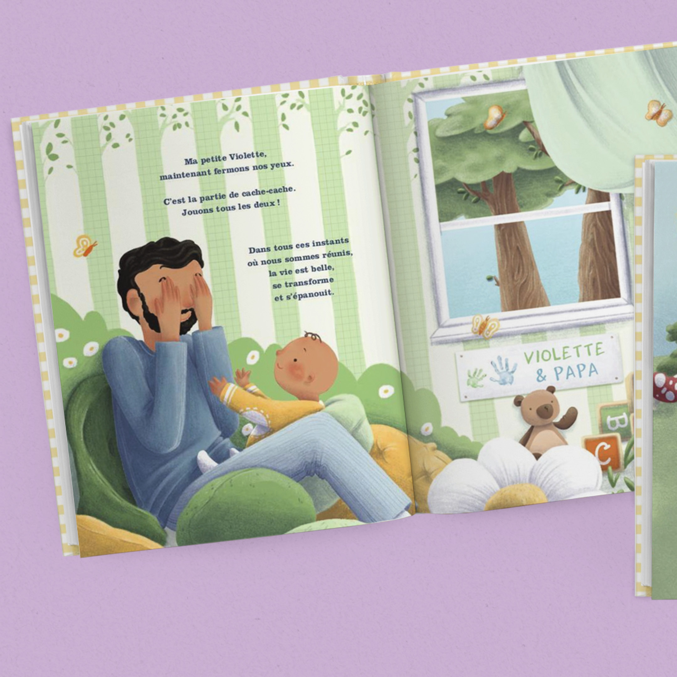 Papa & Moi, nos instants magiques Livre Personnalisé