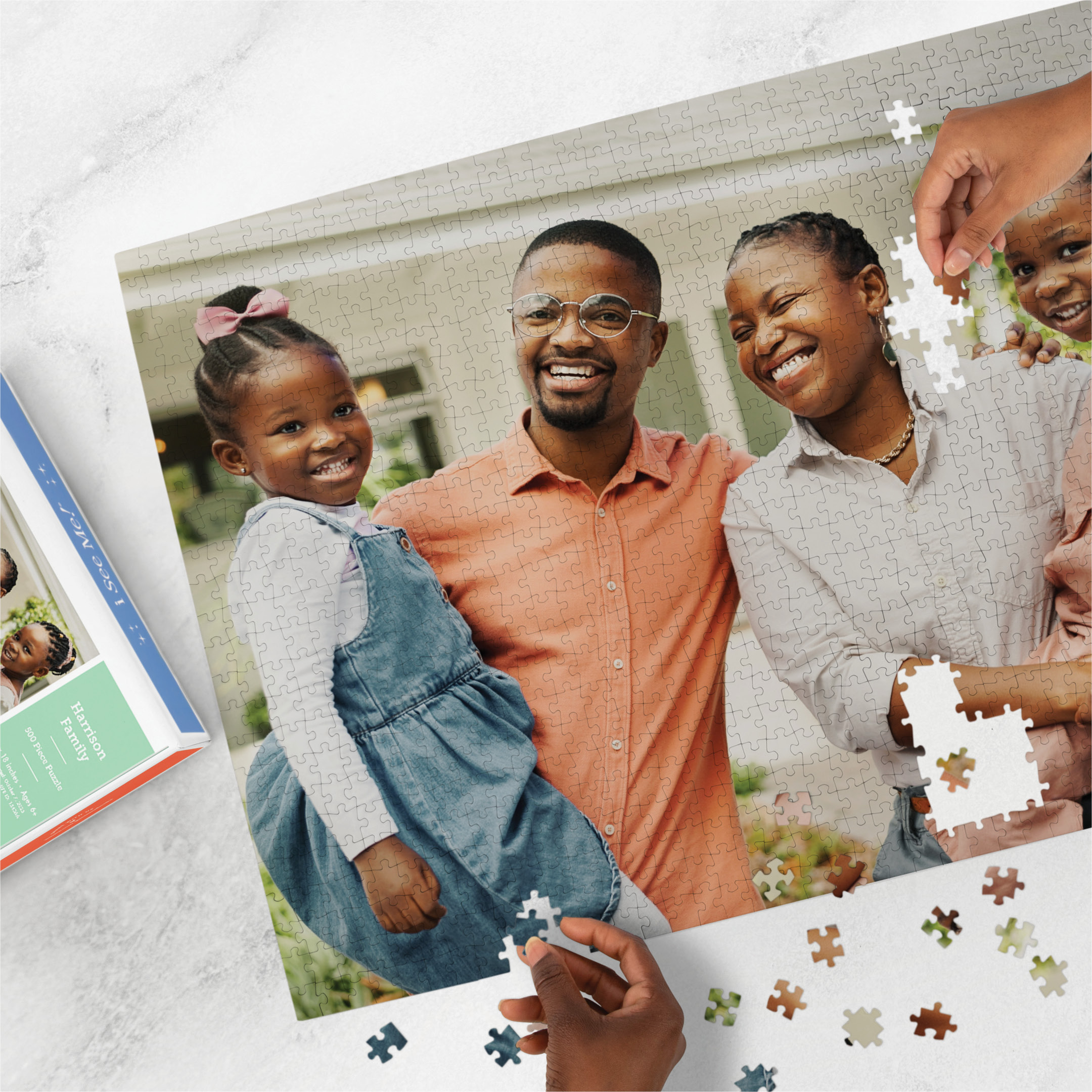 Premium Personalized Photo Puzzle, Landscape / Horizontal - 500 Pieces