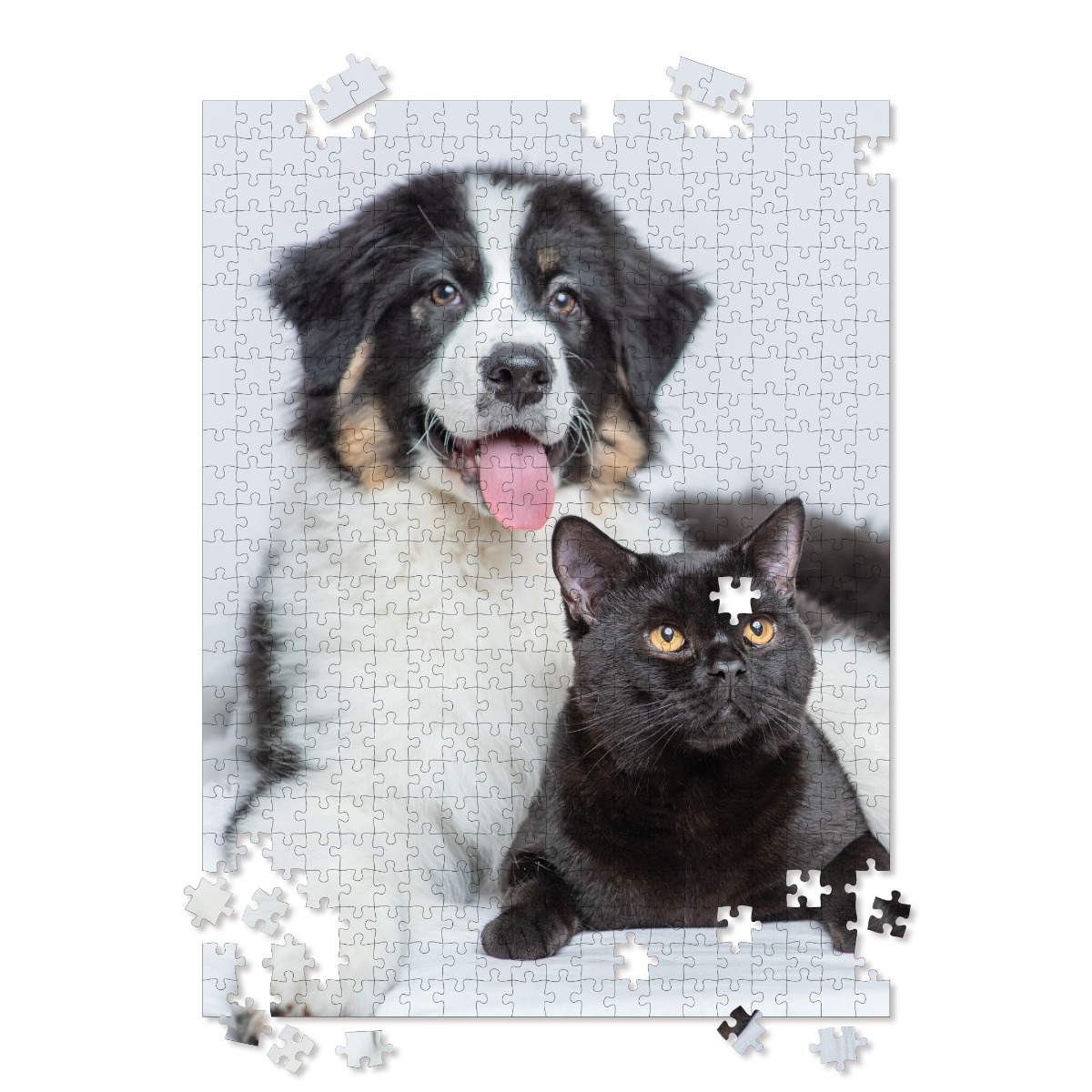 Personalized Pet Photo Puzzle, Portrait/Vertical - 500 Pieces