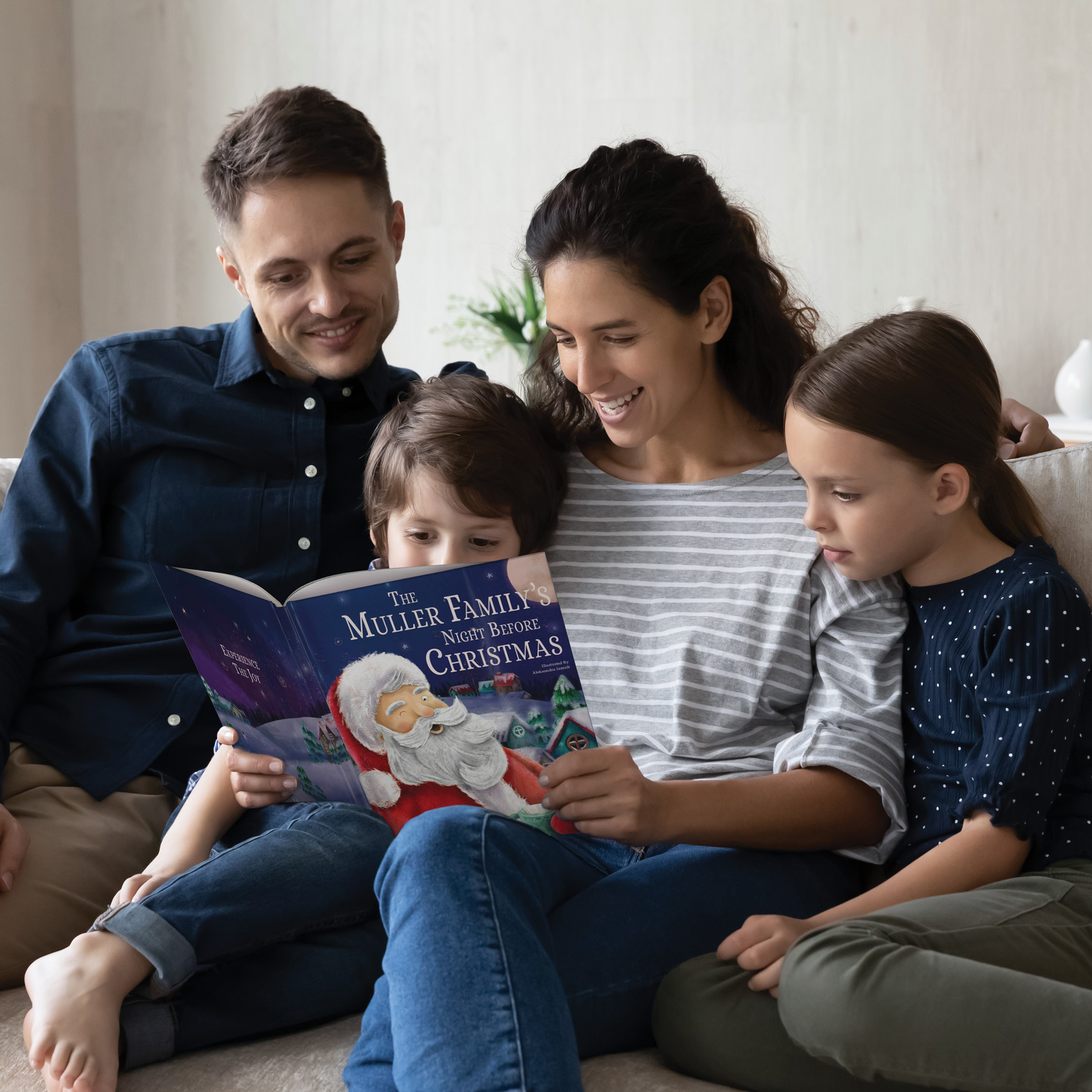 Our Family’s Night Before Christmas Personalized Book