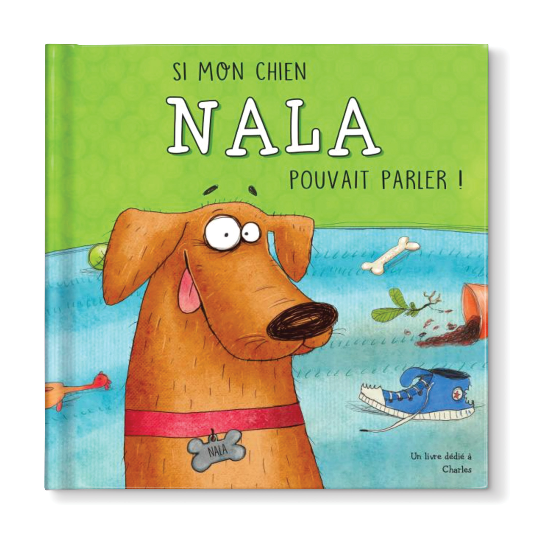 Si mon chien pouvait parler Livre personnalisé 