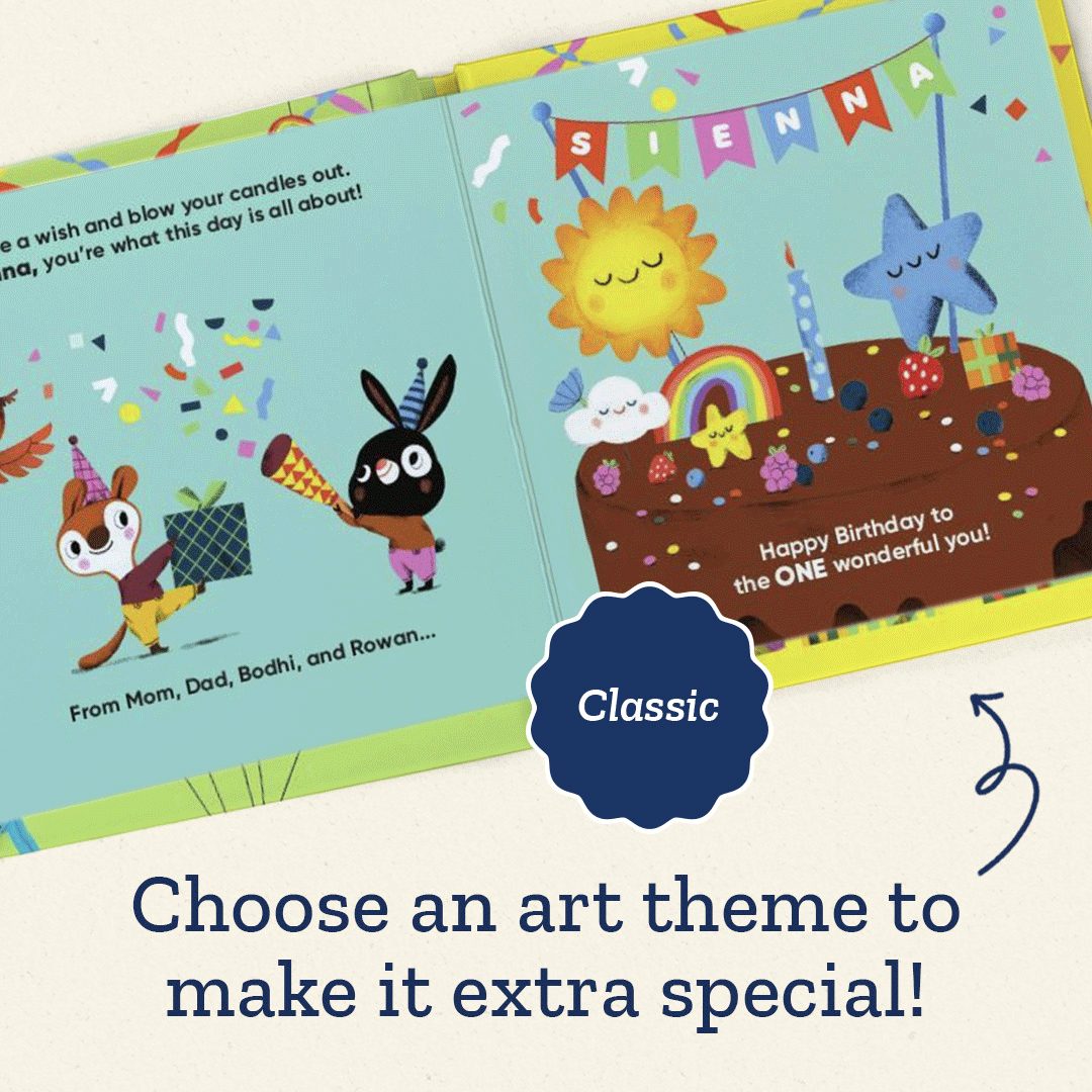 My 3rd Birthday Counting Personalised Board Book