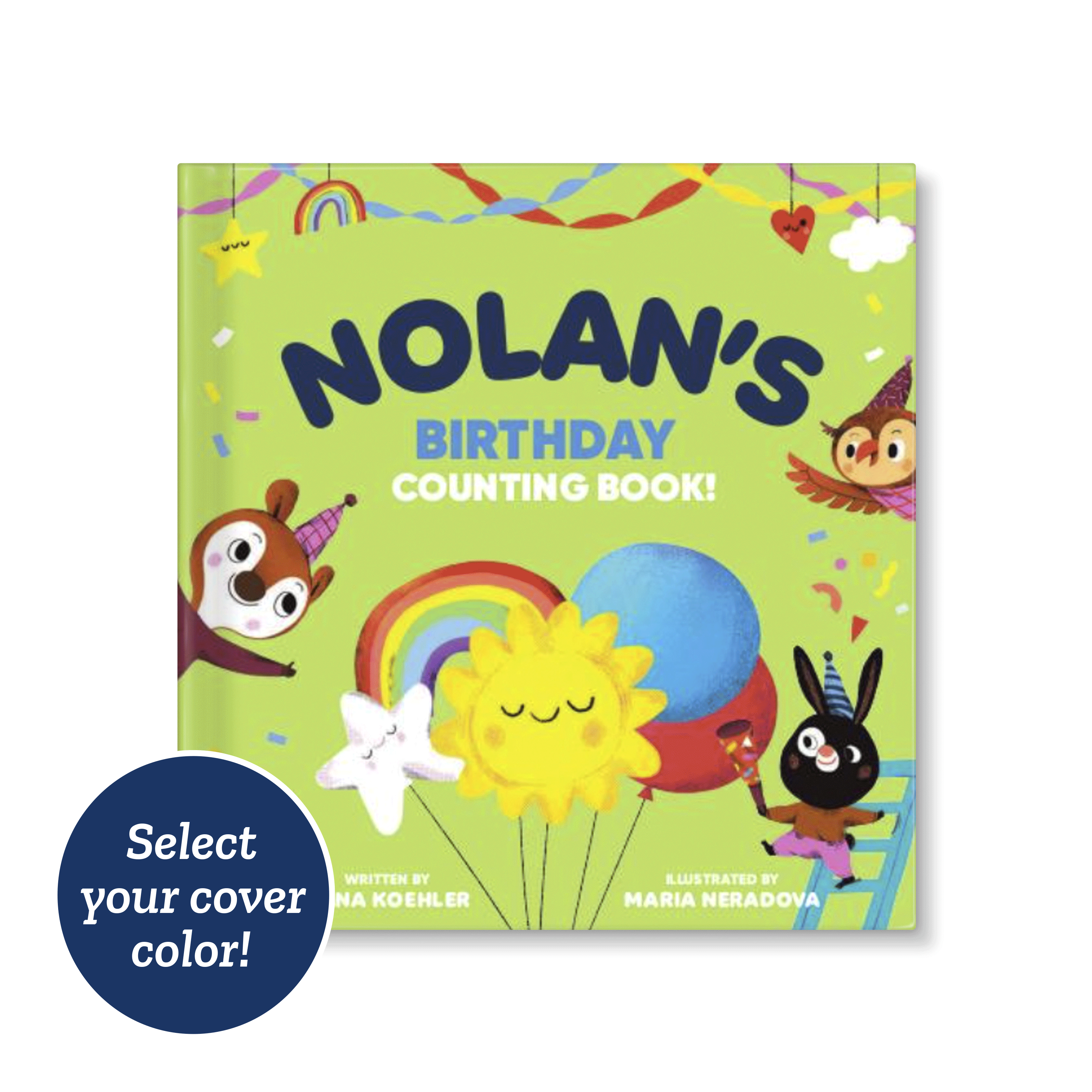 My Birthday Counting Personalised Board Book