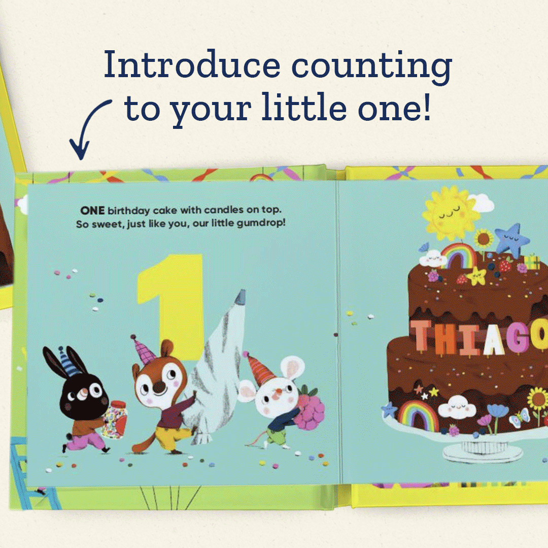 My Birthday Counting Personalised Board Book