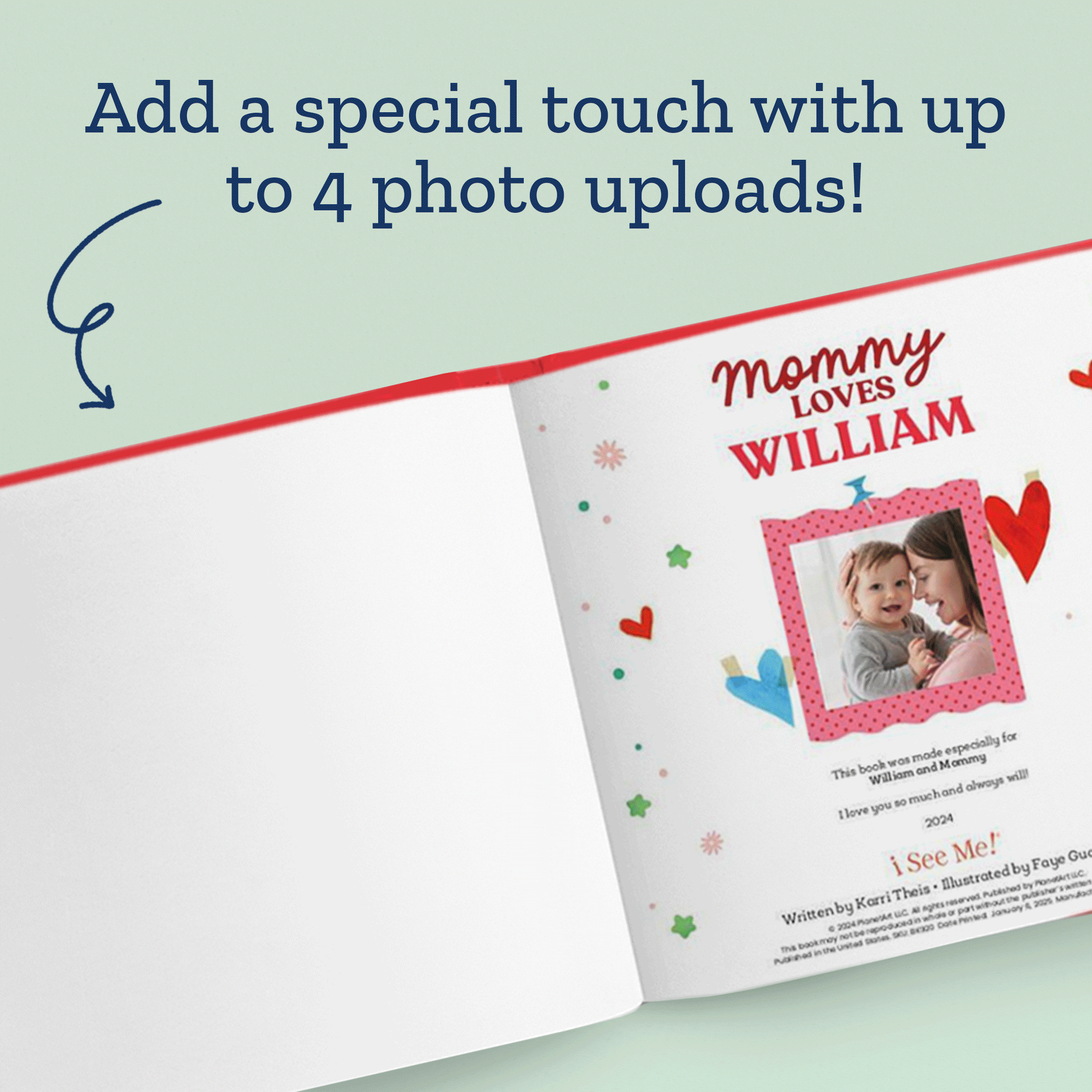 Mommy and Me Personalized Book