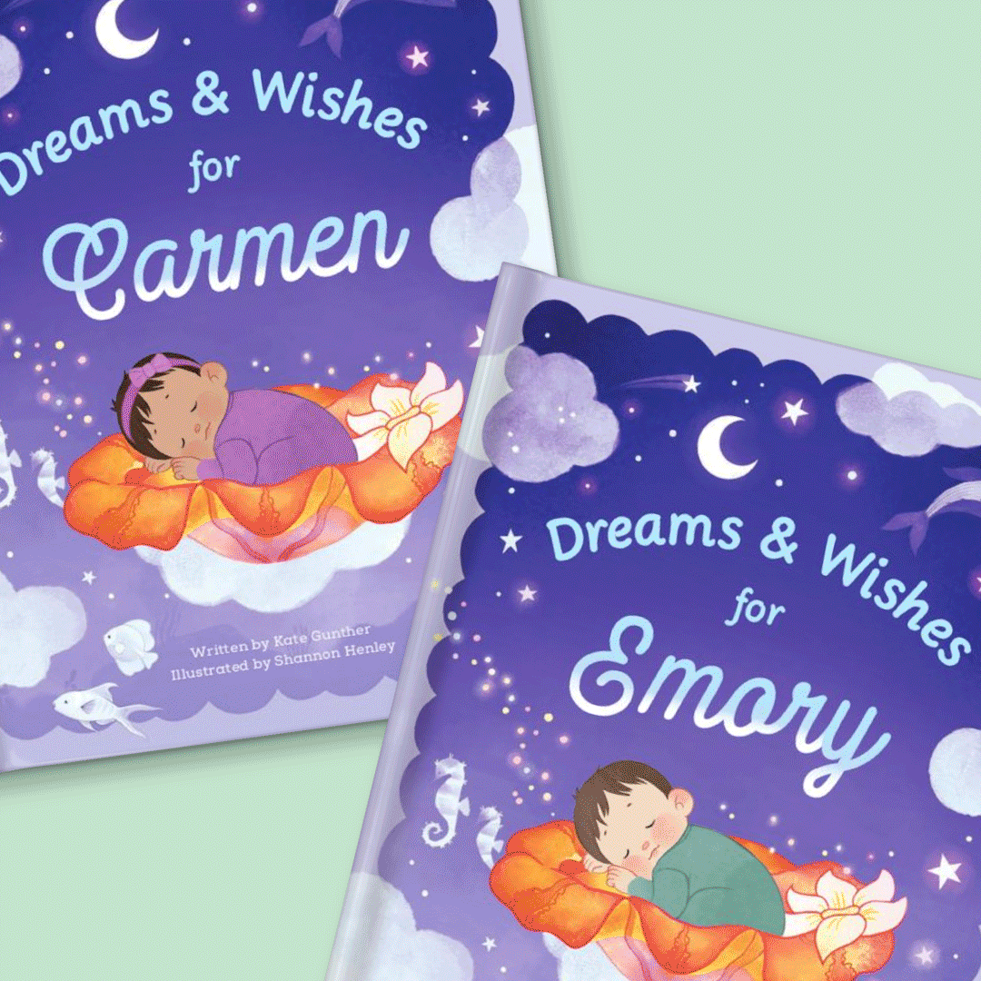 Dreams and Wishes for Baby Personalised Book