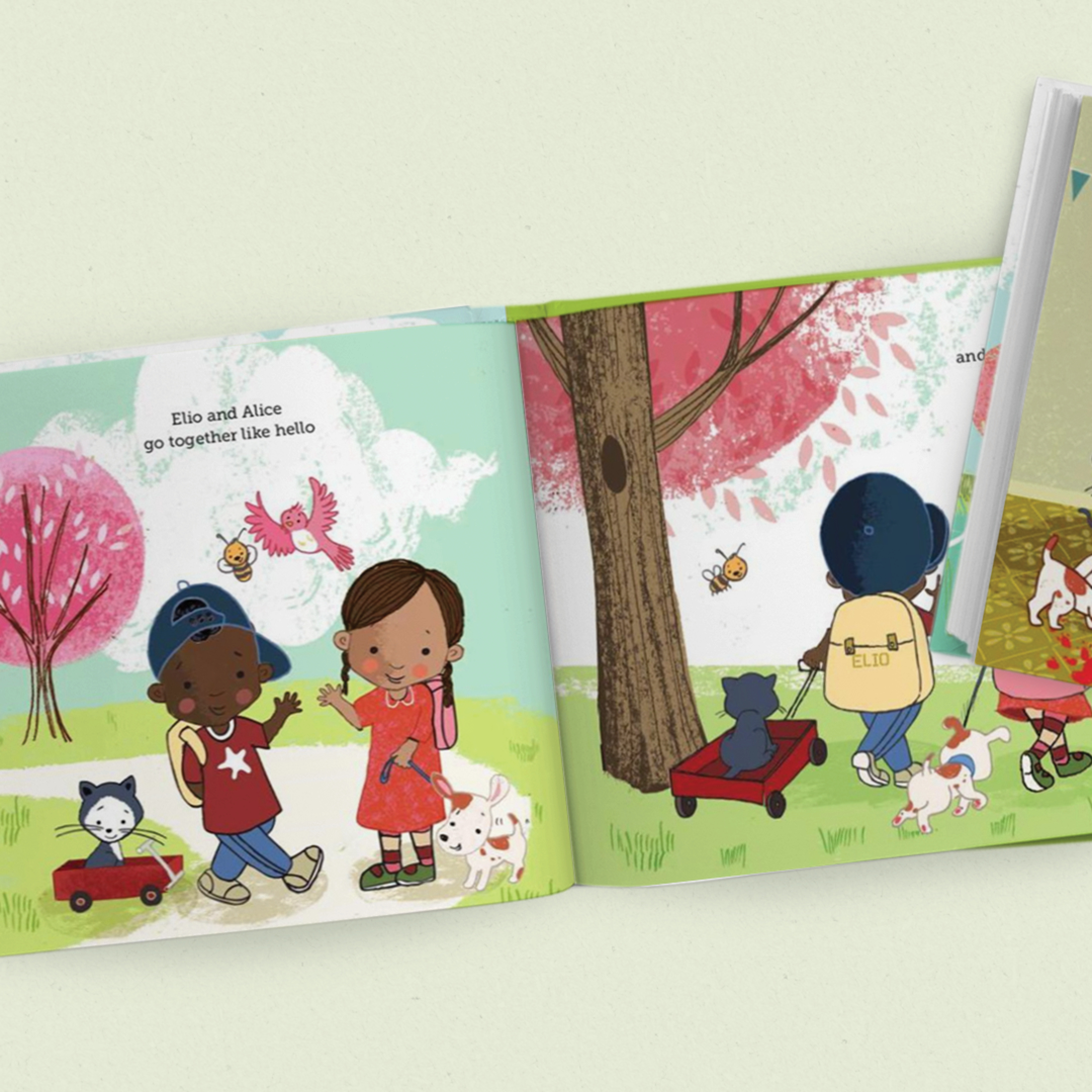 We Go Together Like… Personalized Book